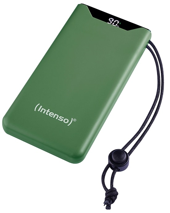 INTENSO USB Powerbank 7332037, F10000, 10.000mAh, 20 W, grün