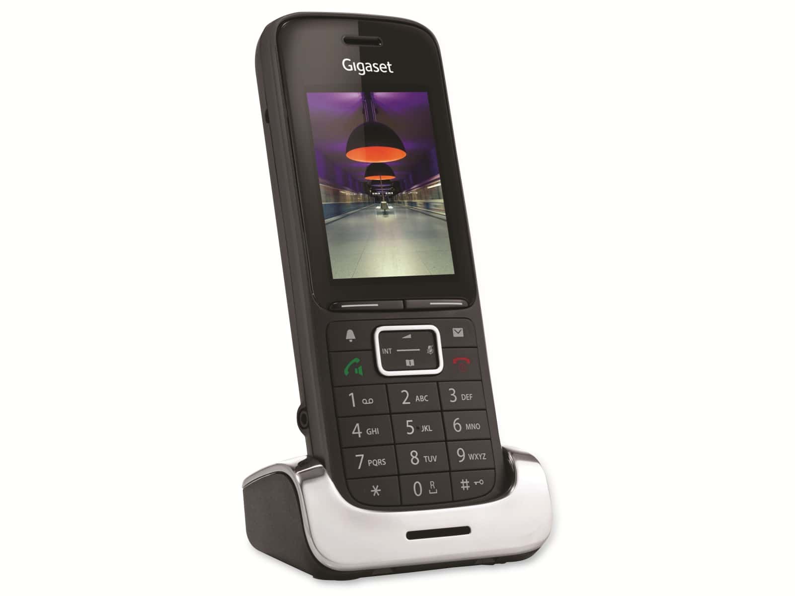 GIGASET Telefon Premium 300HX, schwarz