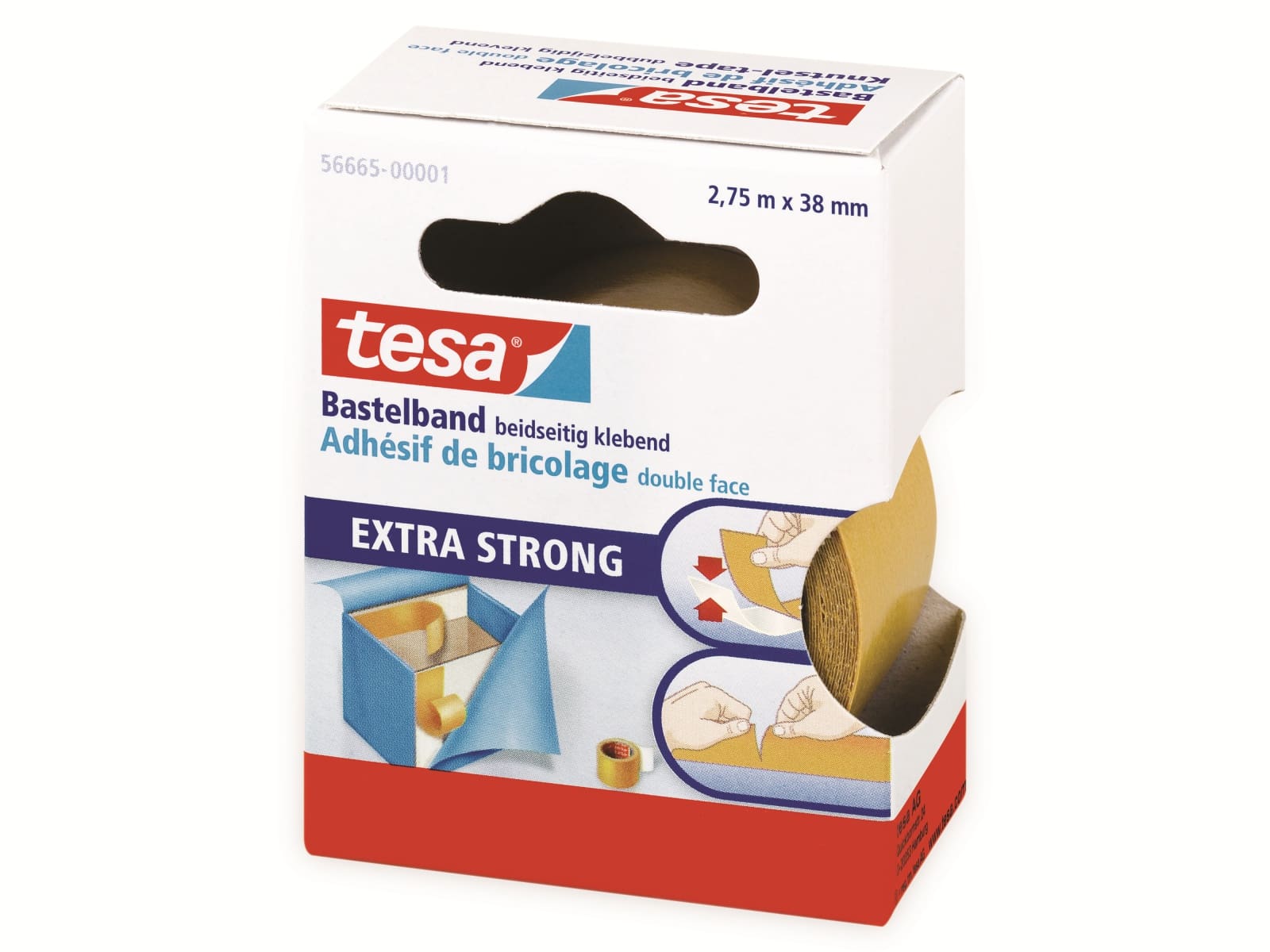 TESA ® Bastelband 2,75m:38mm, 56665-00001-01