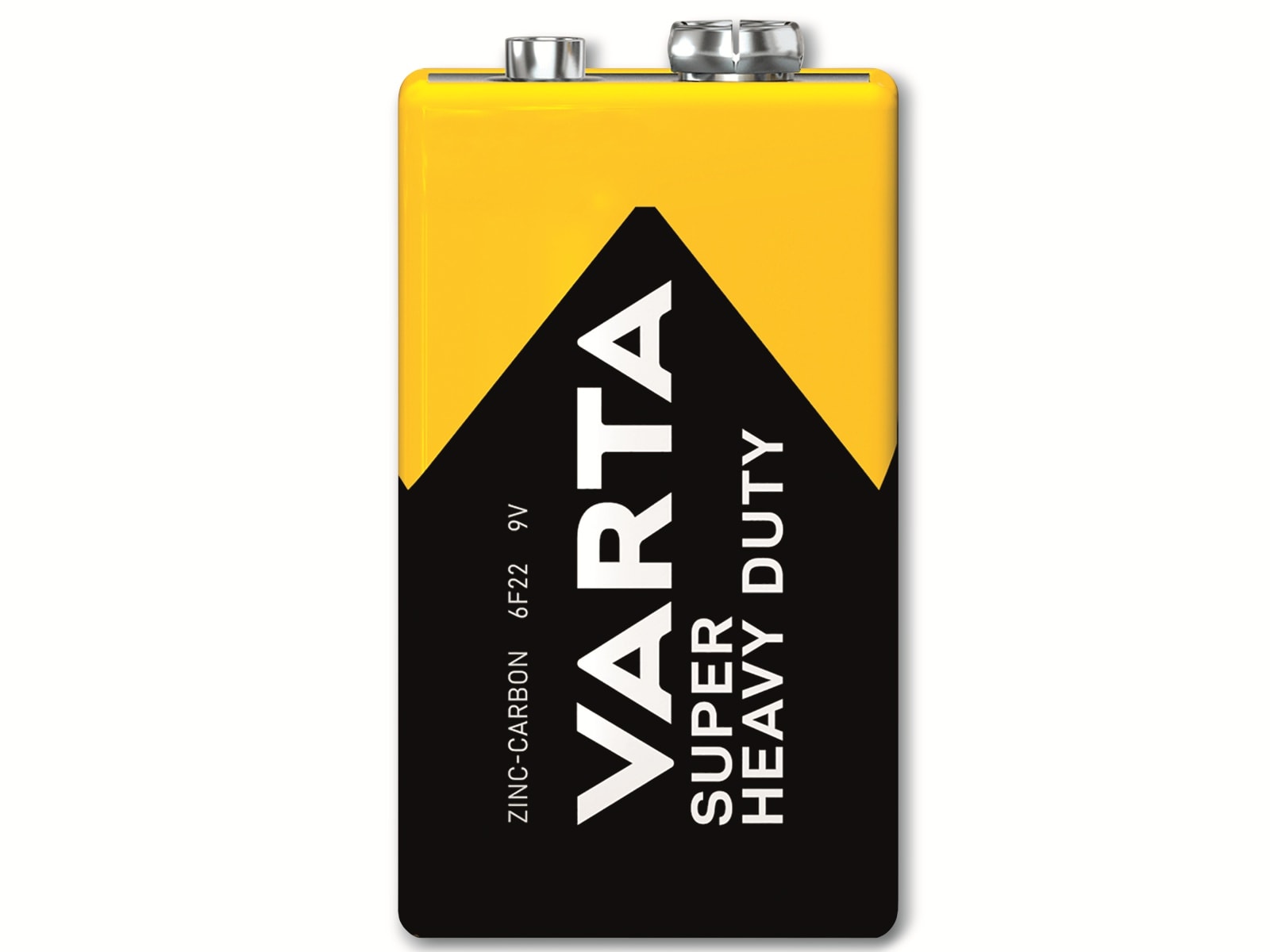 VARTA Batterie Zink-Kohle, E-Block, 6F22, 9V, Superlife, 1 Stück