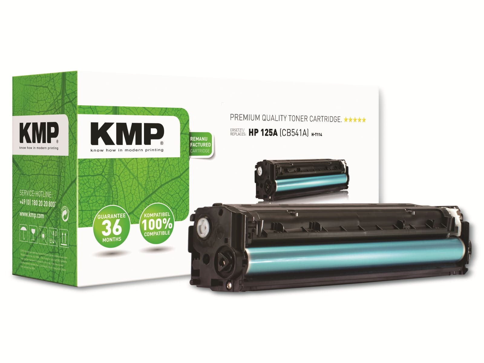 Toner Kmp Kompatibel F R Hp A Cb A Cyan