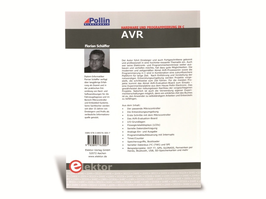 AVR - Programmierung und Hardware in C, inkl. Evaluation-Board