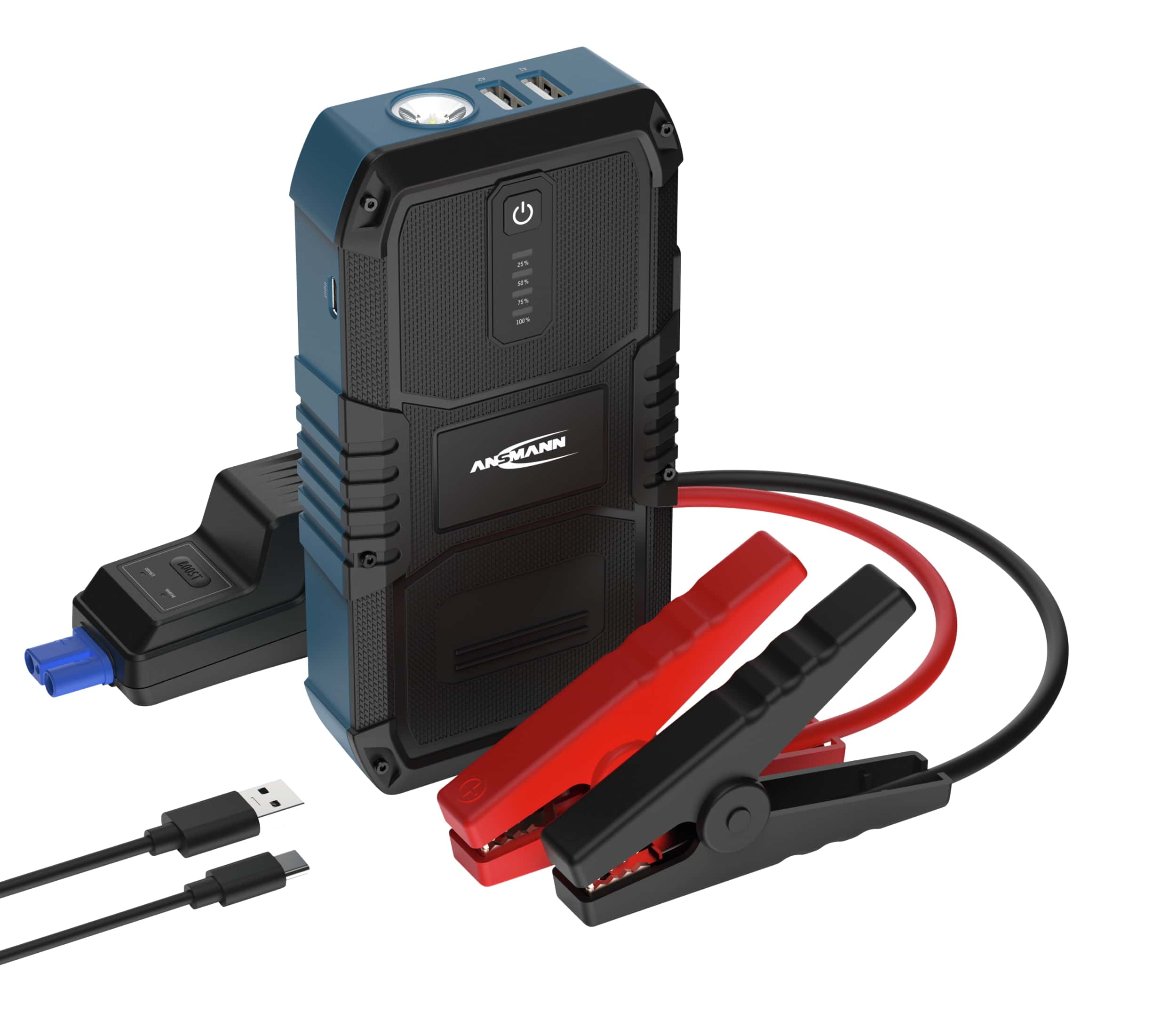 ANSMANN Jump Starter, 10.0, Powerbank, Starthilfe, 1900-0129, 12 V-, 1500 A