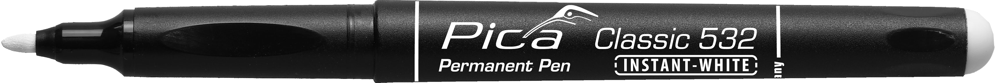PICA Classic Permanent Pen Instant-White, 532/52/SB, weiß