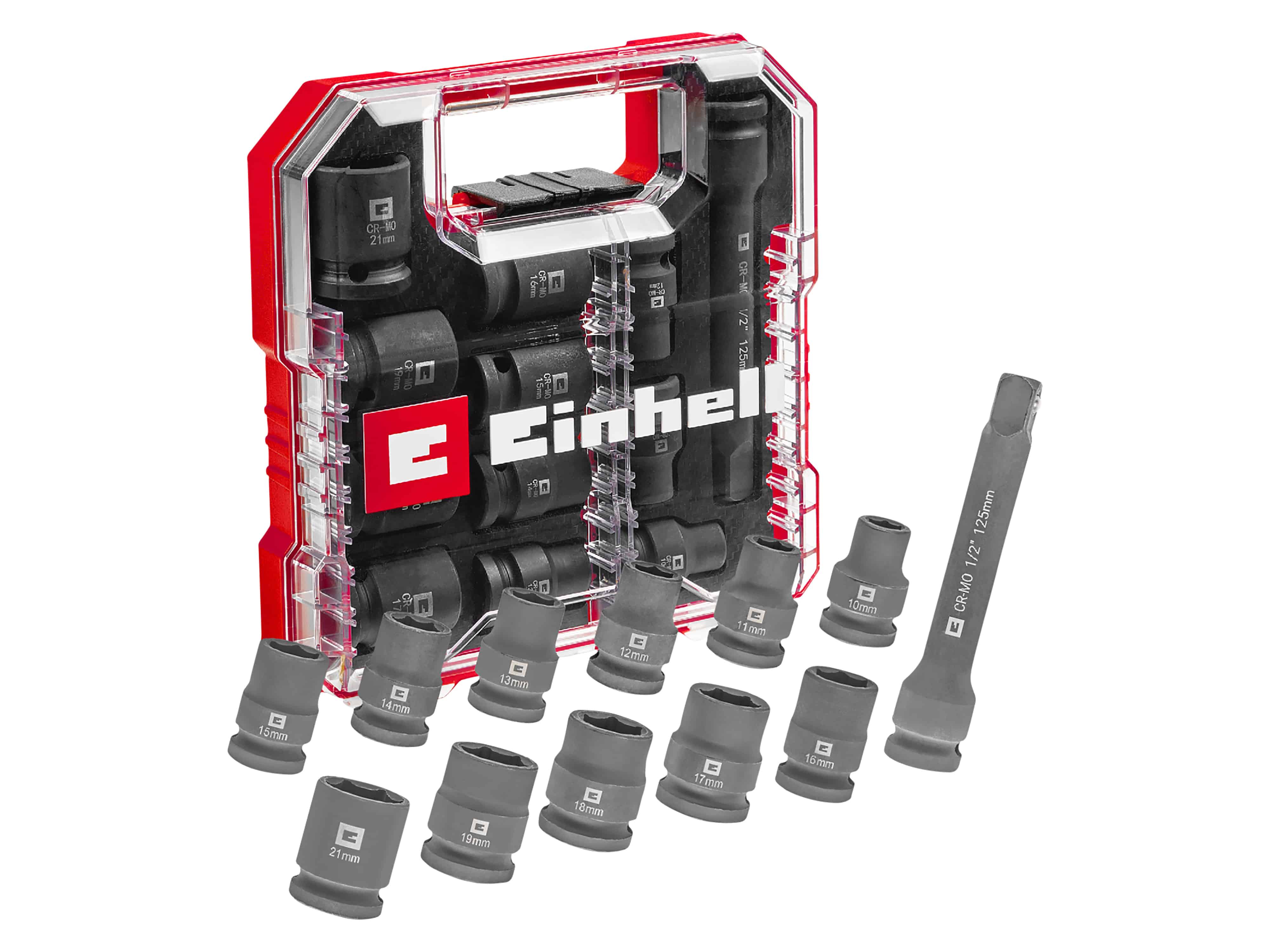 EINHELL Impact Stecknuss-Set, 109283, 12-teilig