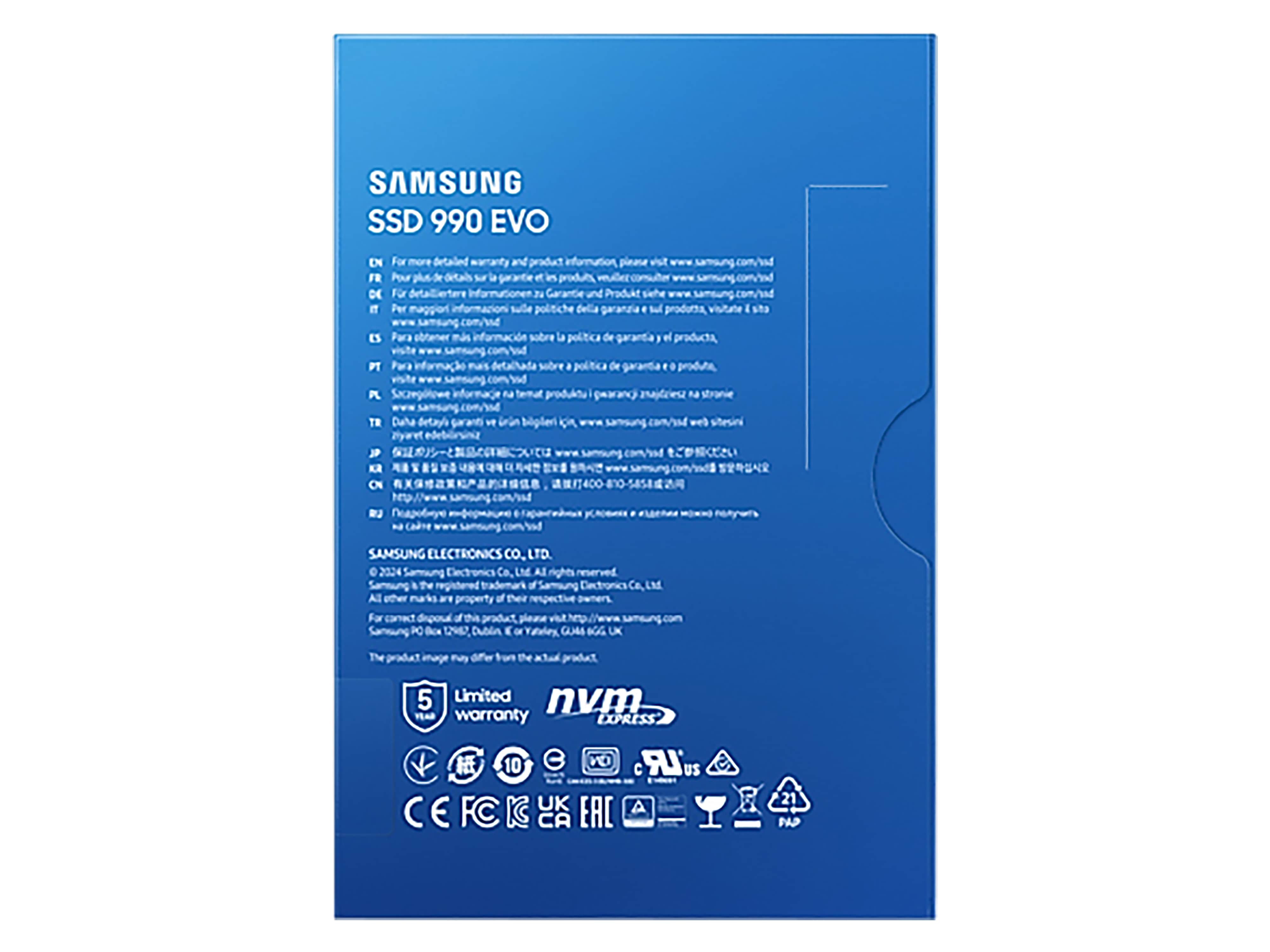 SAMSUNG M.2 SSD 990 Evo 1TB