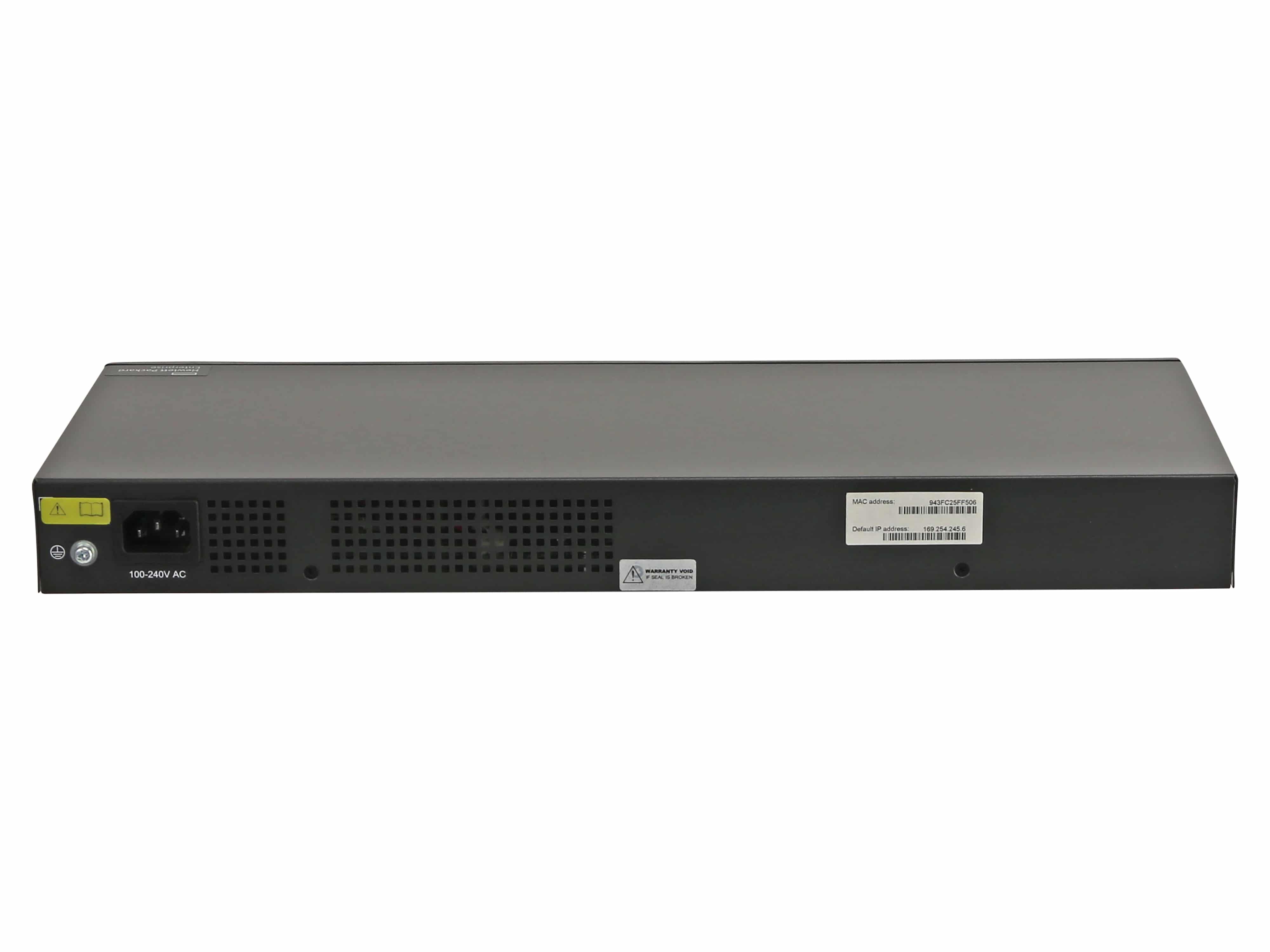 HP Hewlett Packard Enterprise OfficeConnect 1910 24 Managed L3 Fast Ethernet (10/100) 1U Grau