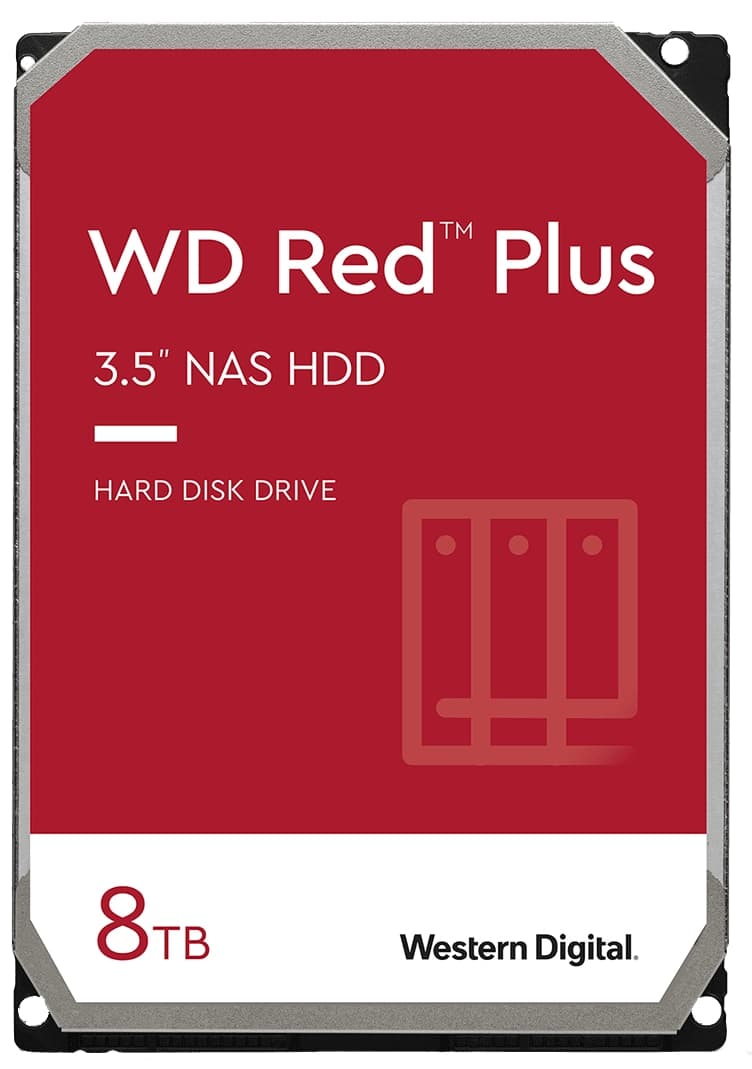 WD HDD Red Plus WD80EFPX 8TB