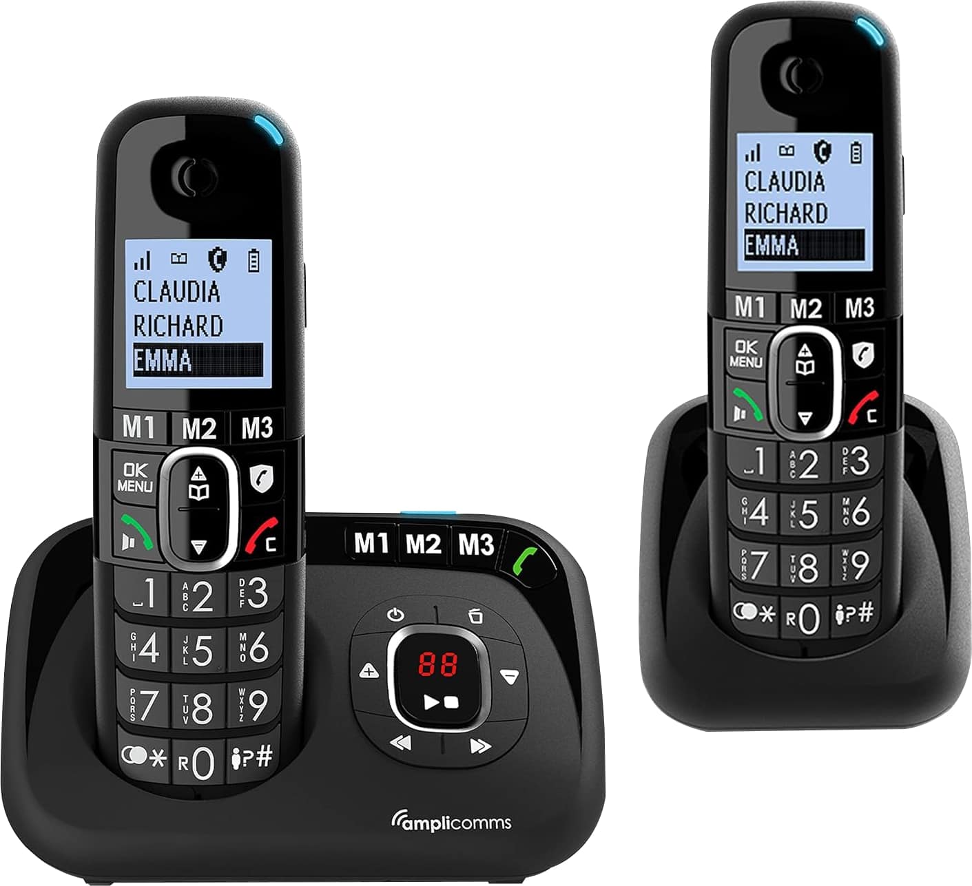 AMPLICOMMS DECT-Telefon BIGTEL 1582