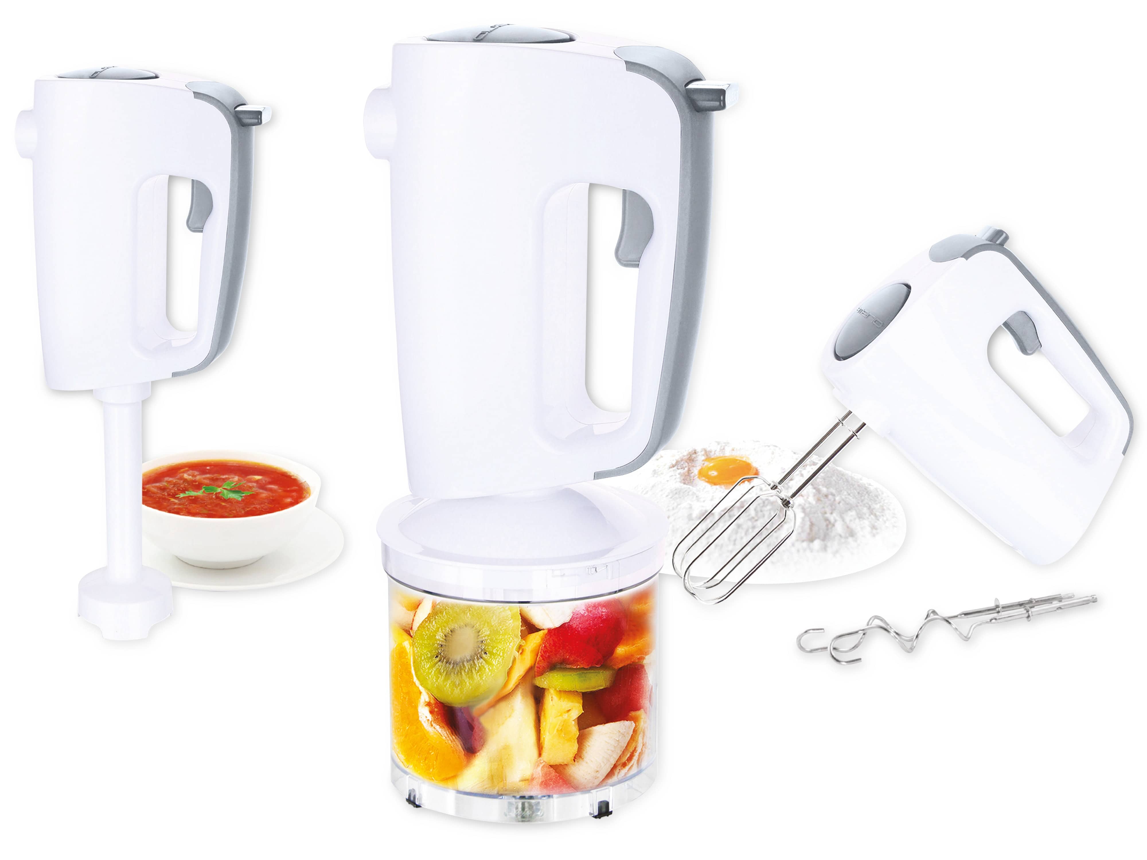 EMERIO Handmixer-Set HM-113257.11, 300 W, weiß