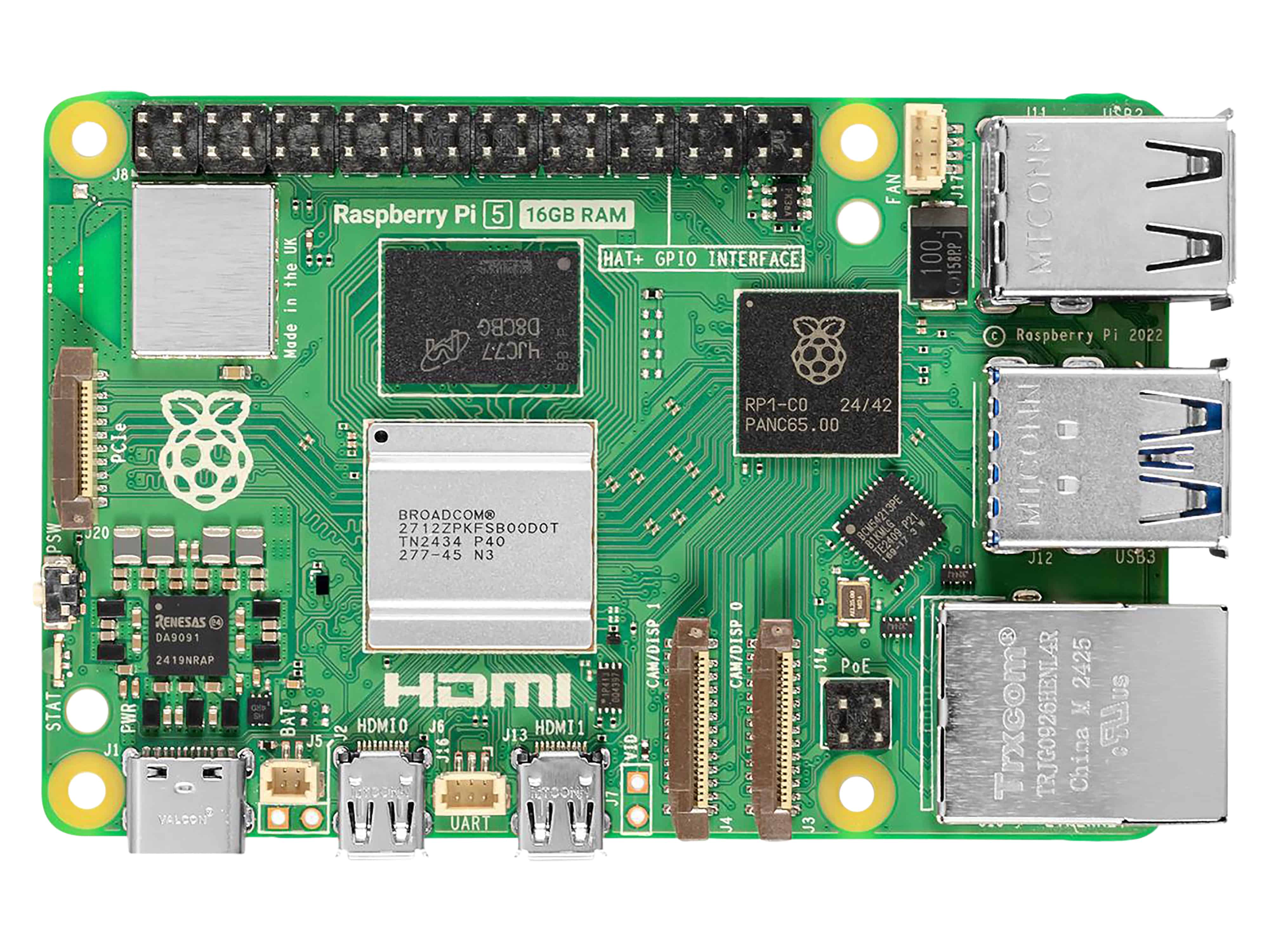 Raspberry Pi 5, 16 GB