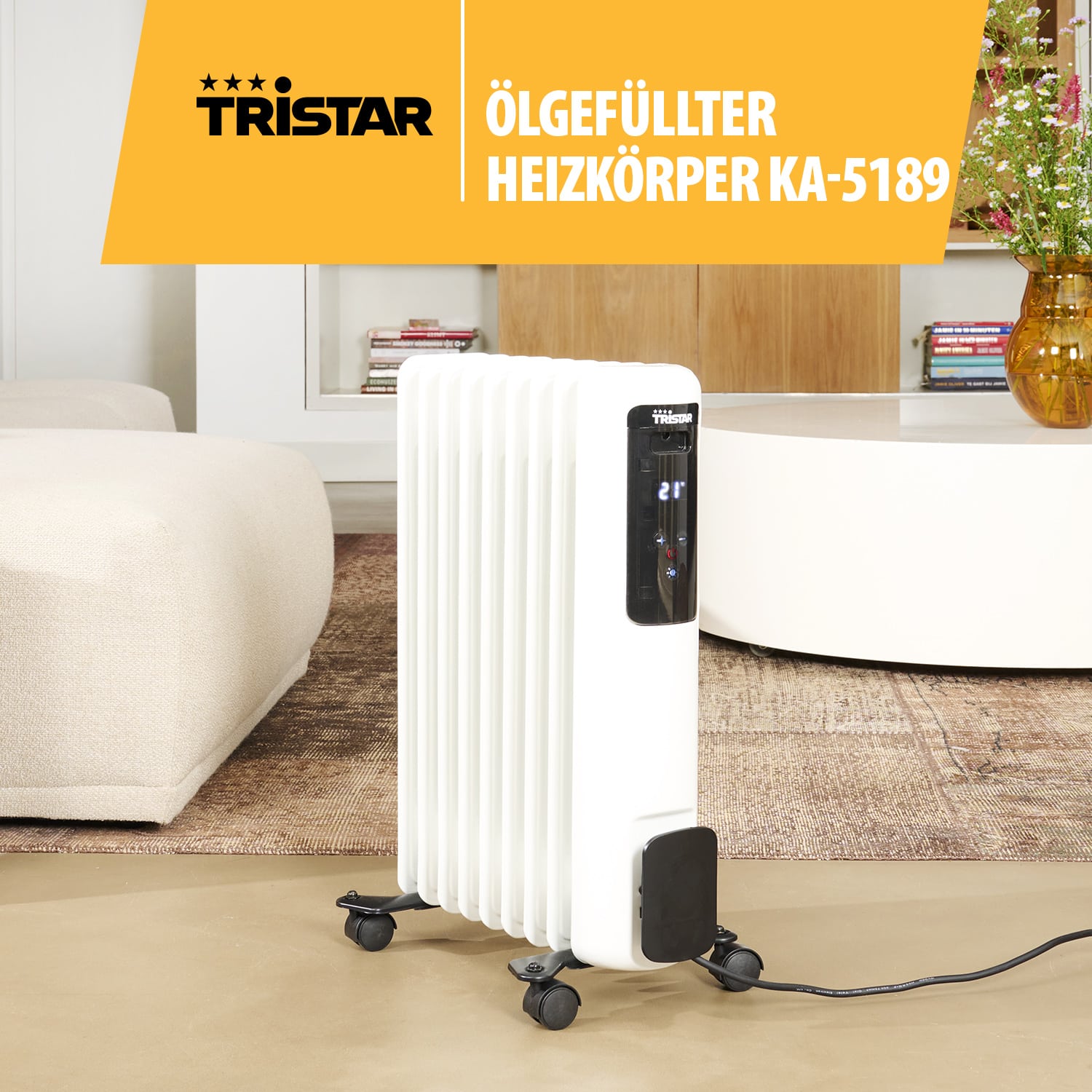 TRISTAR Ölradiator KA-5189, 2000 W