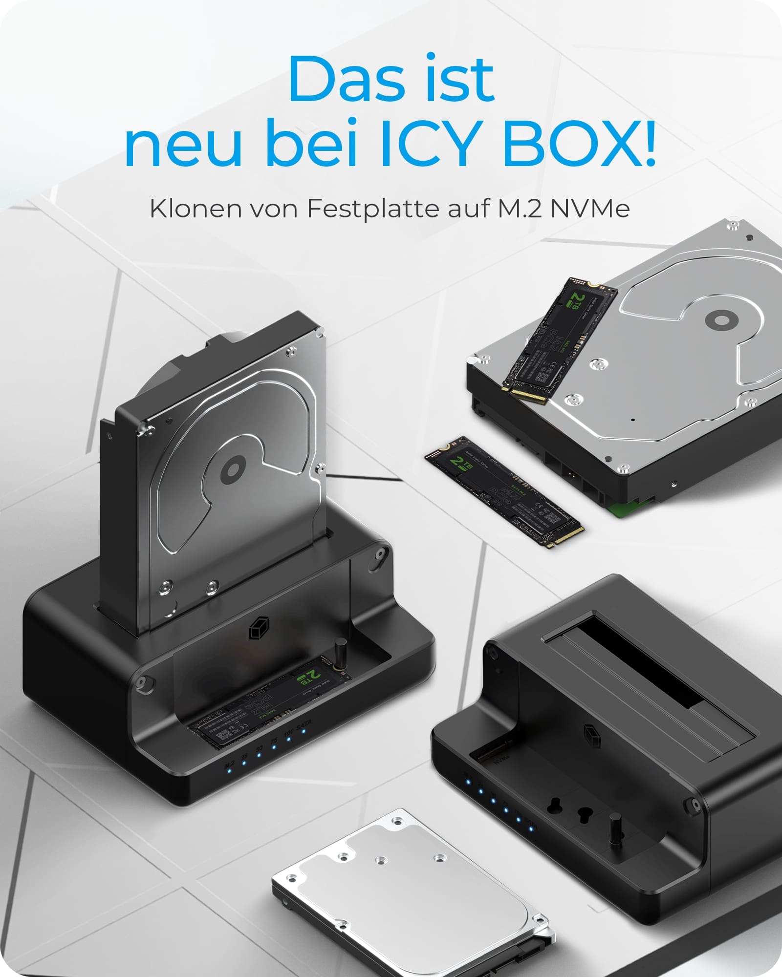 ICY BOX Docking & Klonstation IB-2924MSCL-C31