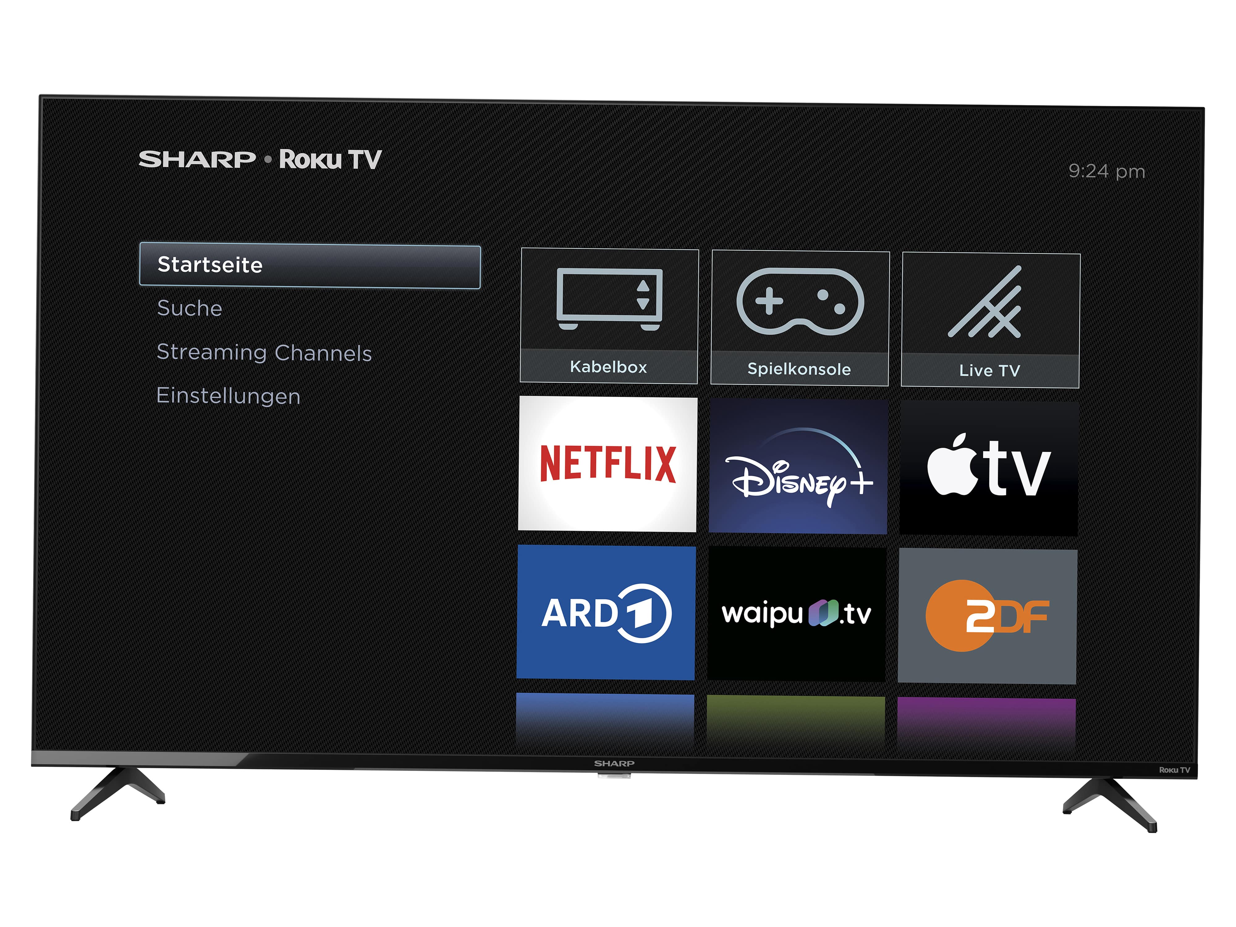 SHARP LED-TV Smart 55GJ4225E, 139 cm (55"), EEK: E, 4K Ultra