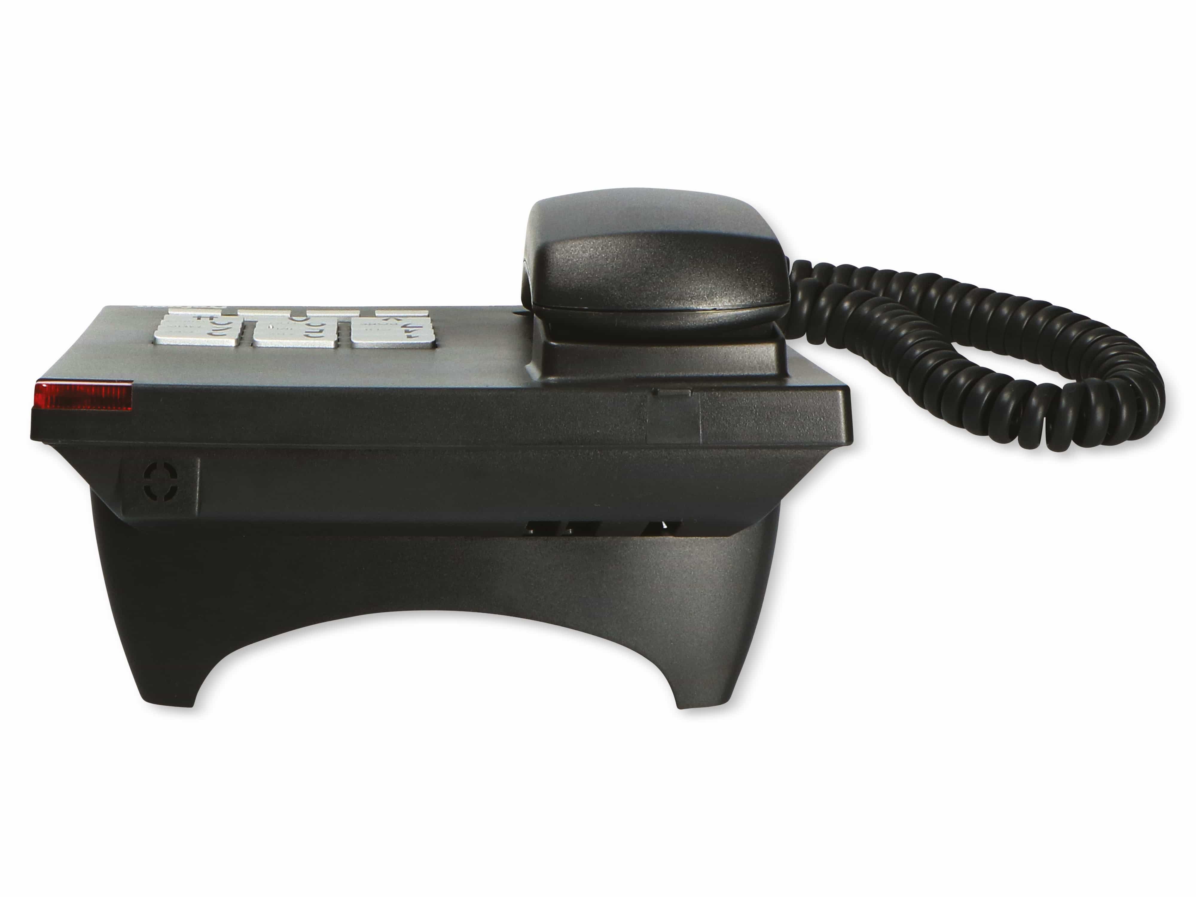 PROFOON Großtasten-Telefon TX-310, schwarz