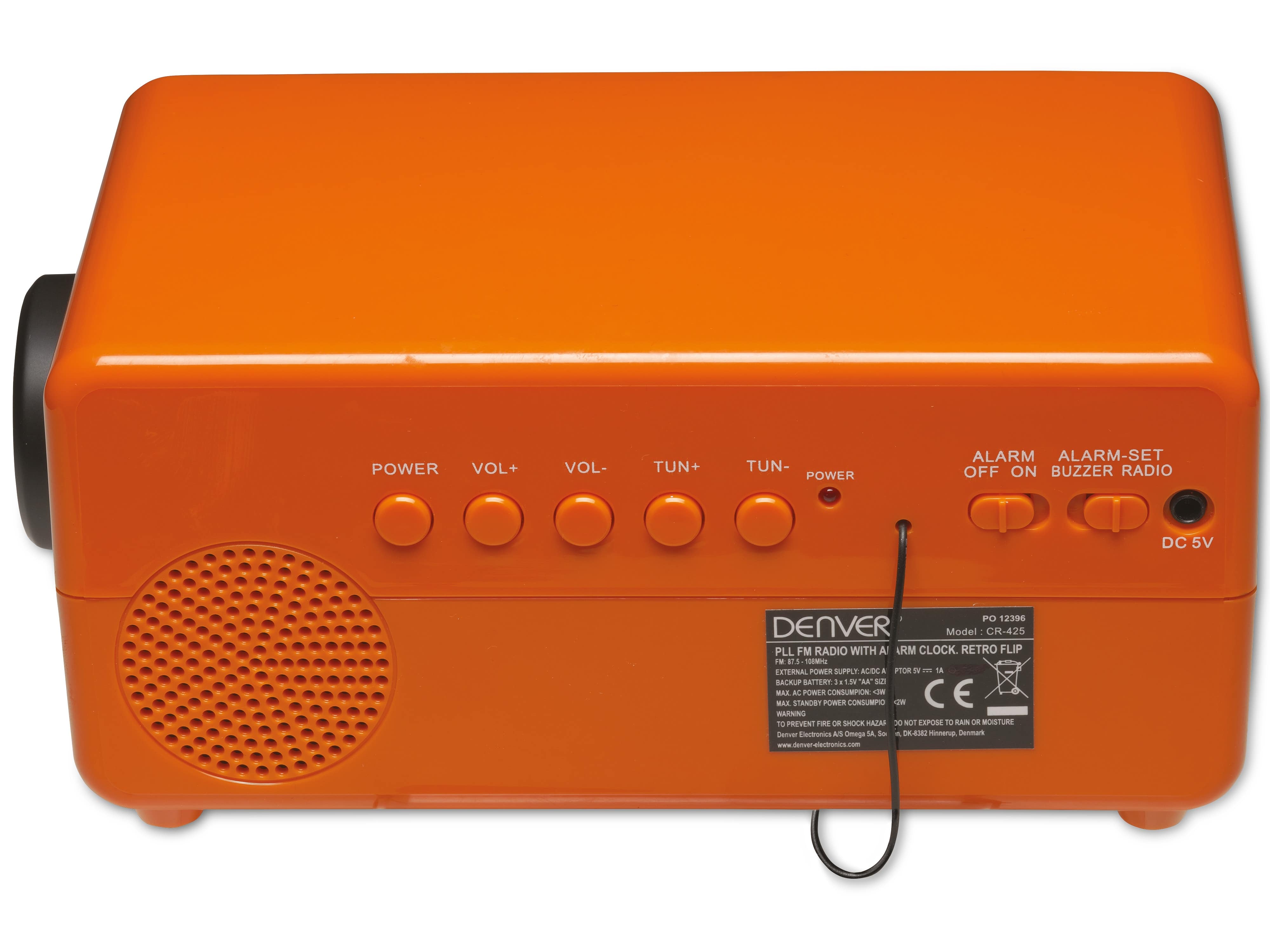 DENVER Radiowecker CR-425, Retro