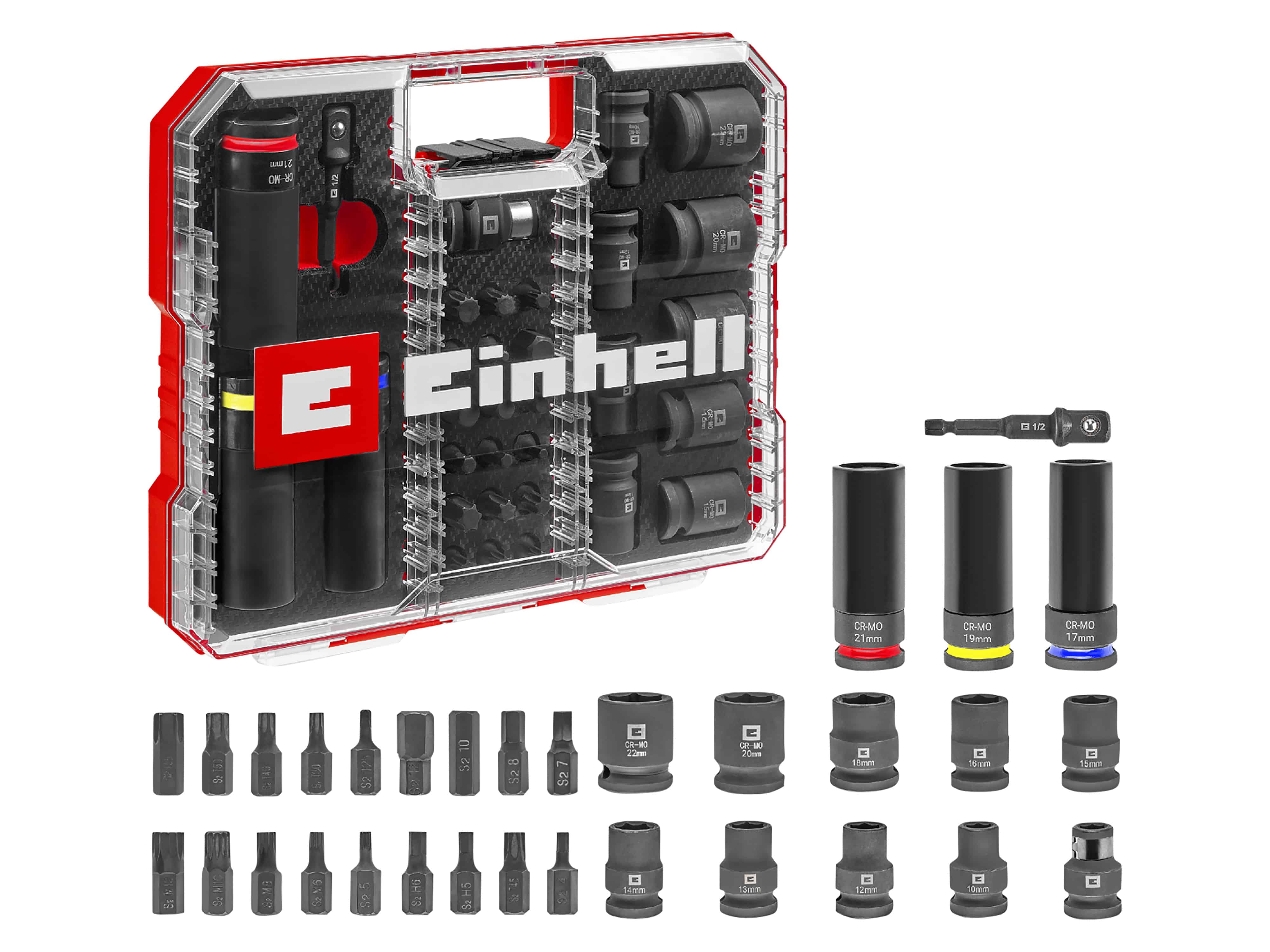 EINHELL Impact Stecknuss-Set, 109288, 32-teilig