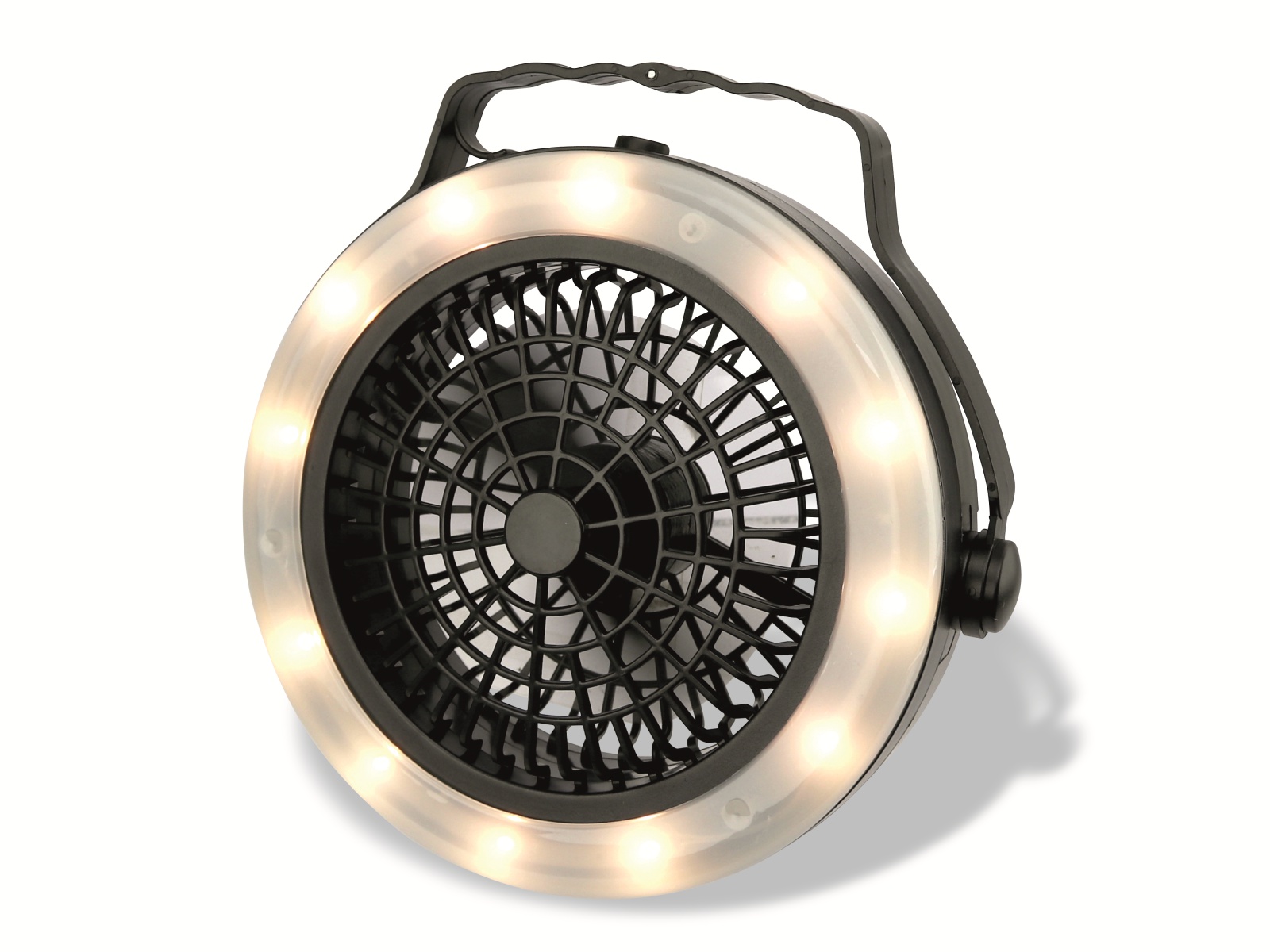 GRUNDIG LED-Campingleuchte mit Ventilator 12 LEDs