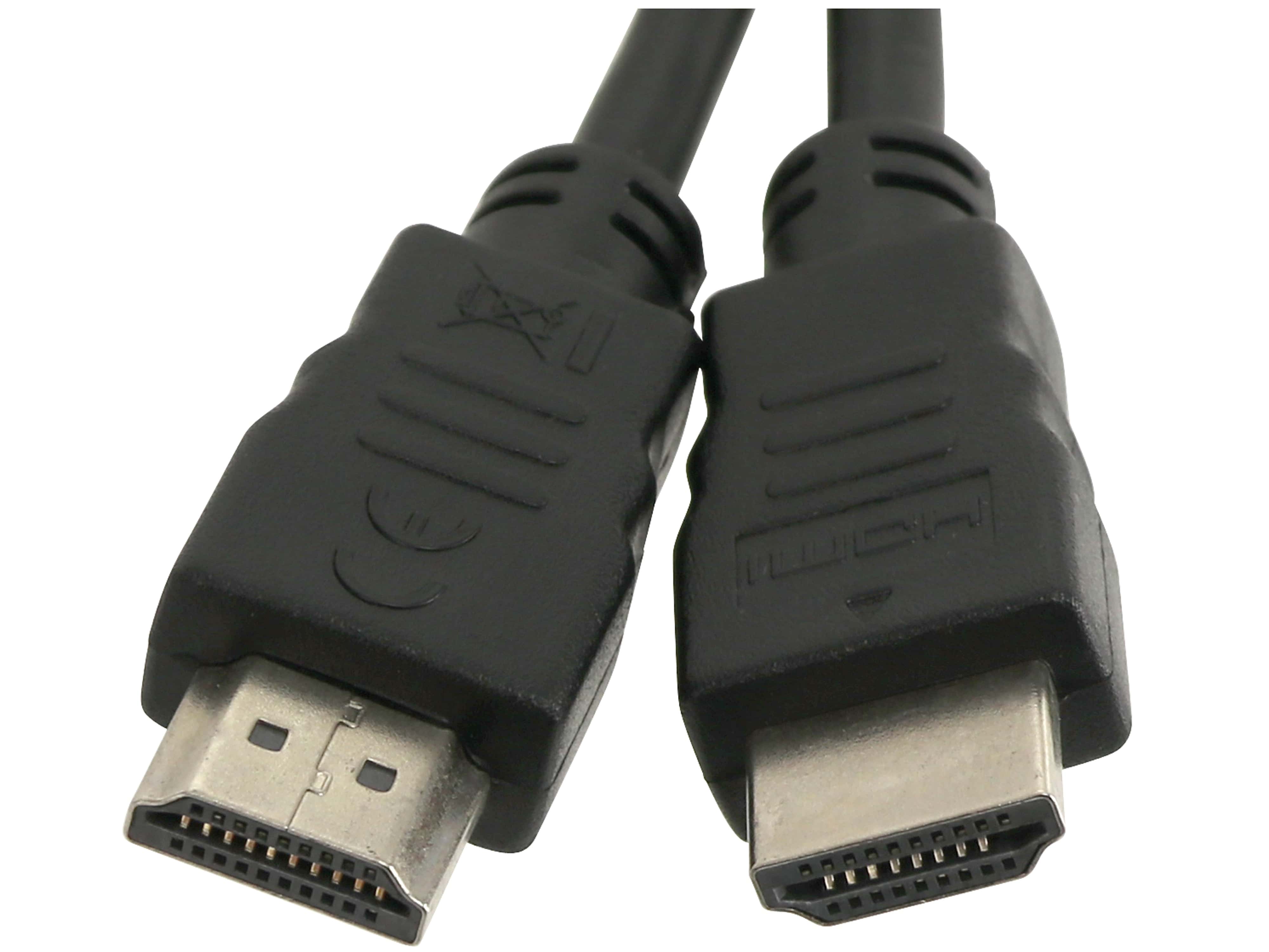 HAMA HDMI-Kabel, High-Speed, Stecker auf Stecker, 1,25 m