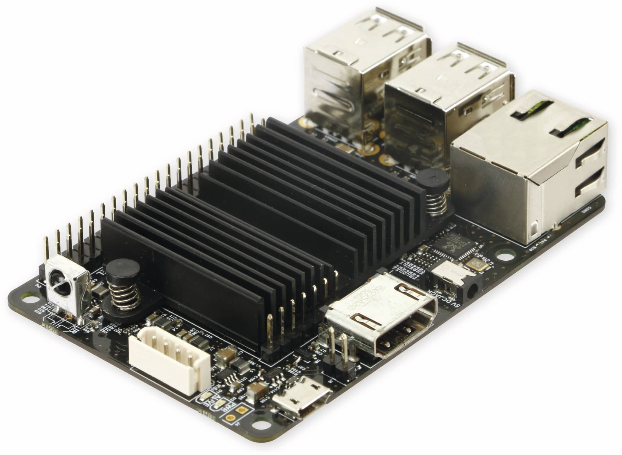 ODROID-C2-Set mit 8 GB eMMC Modul, Gehäuse und Netzteil