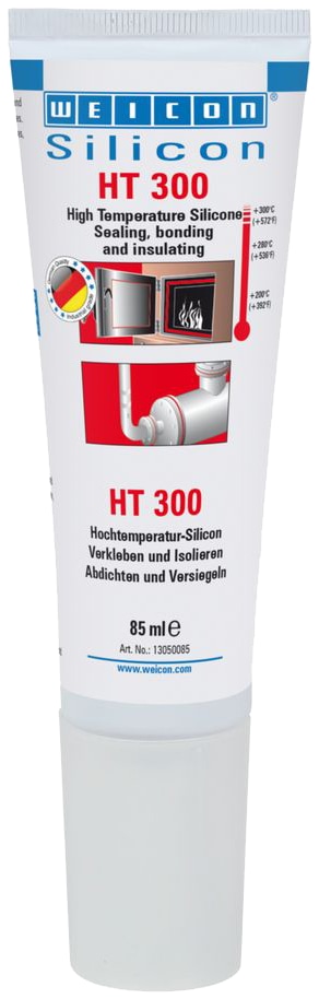 WEICON Silikon HT 300, 85 ml, rot, 10005243