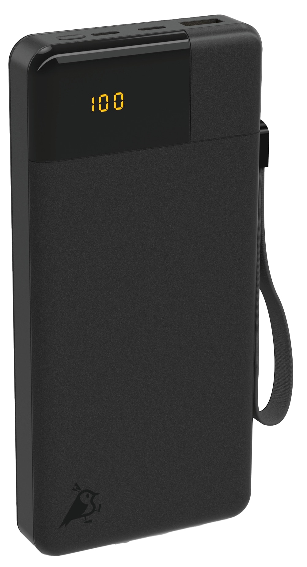 AQIILA Powerbank Powerbird B20, 20 W, 20.000mAh, 1x USB-A, 2x USB-C, schwarz