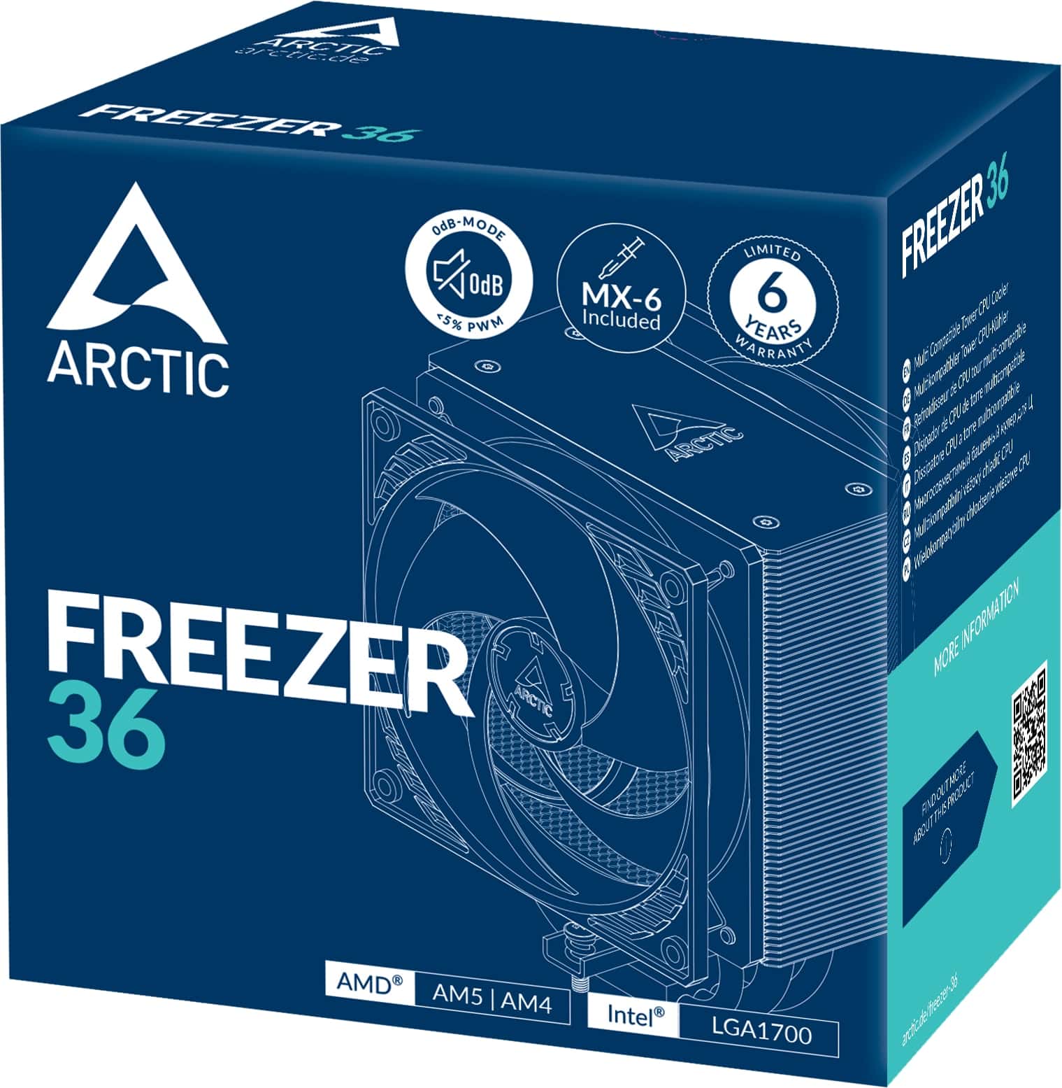 ARCTIC Kühler Freezer 36