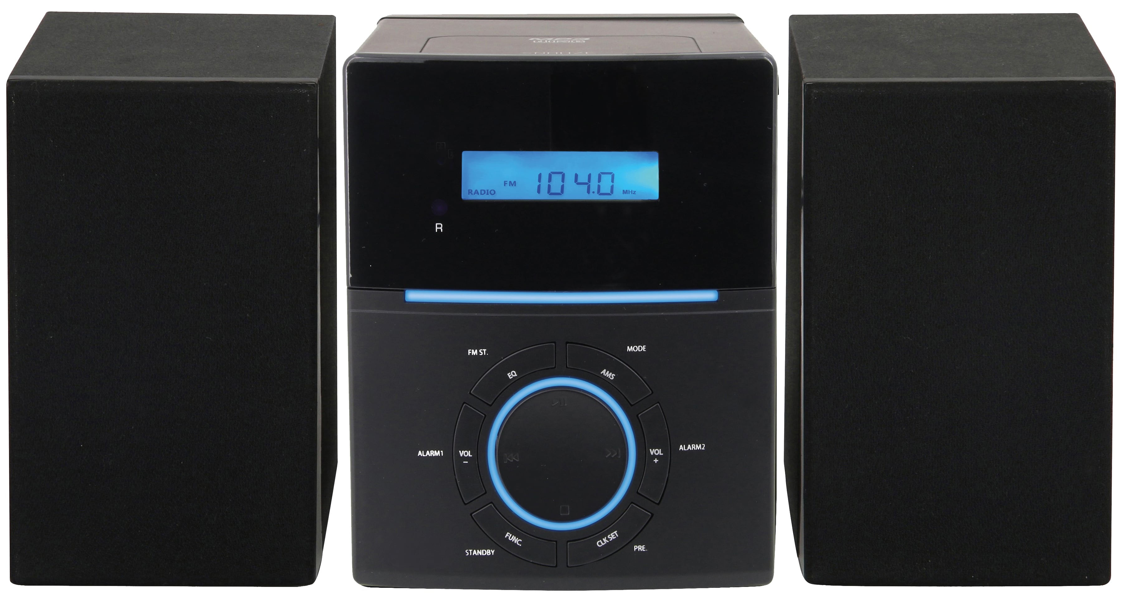 DENVER Mini-Stereoanlage MCA-240, CD-Player, UKW-Radio, schwarz
