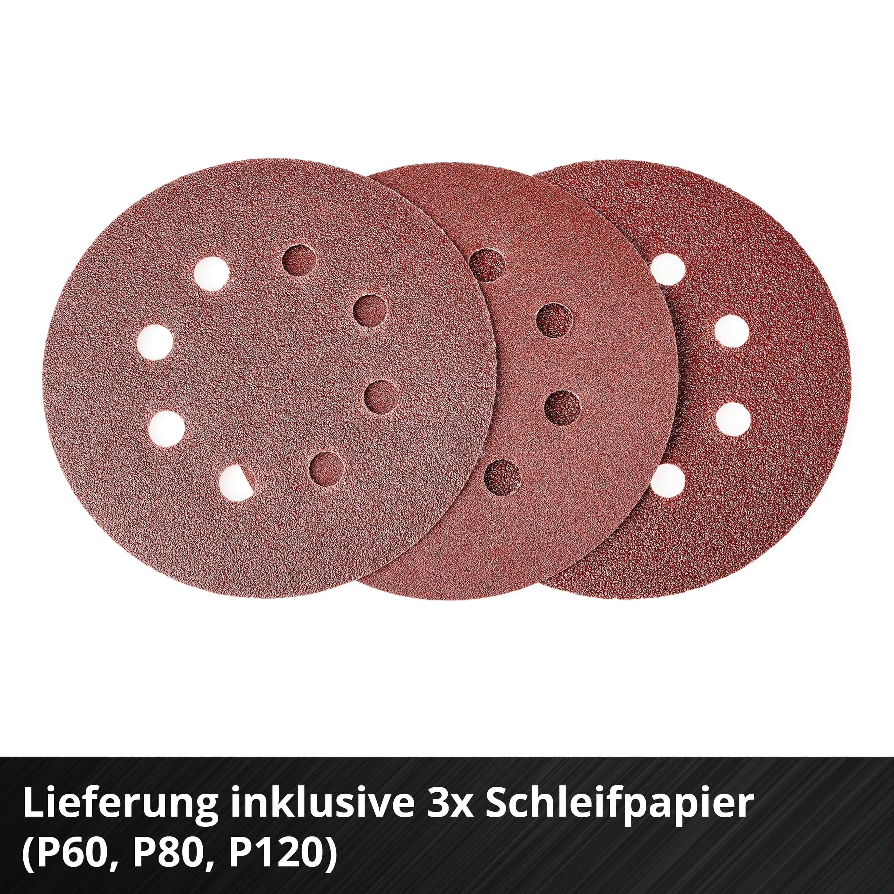 EINHELL Akku-Exzenterschleifer TP-RS 18/32 Li BL Kit (1x 4,0 Ah)