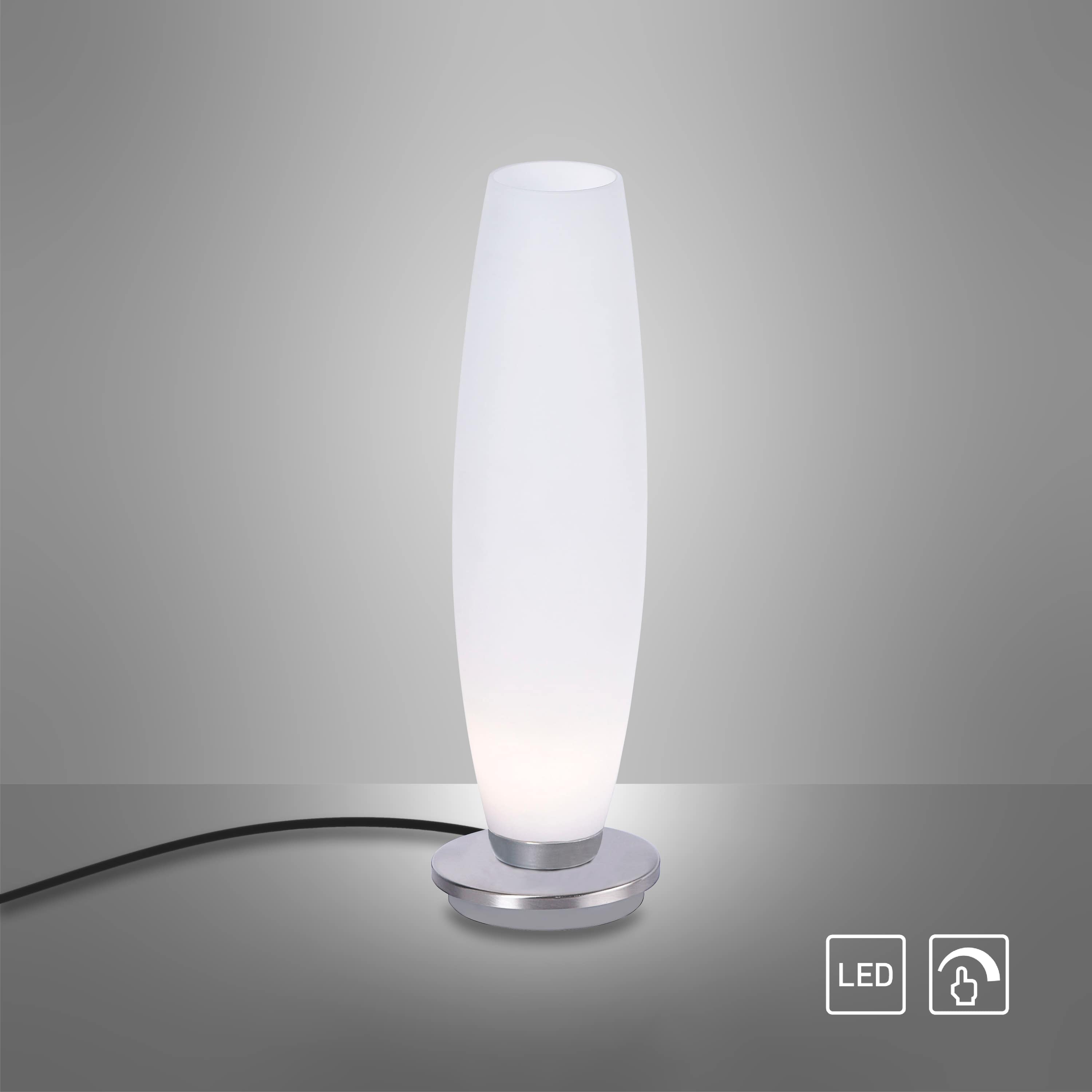 PAUL NEUHAUS LED-Tischleuchte 4027-55 stahl, 2,6 W, 265 lm, 3000 K