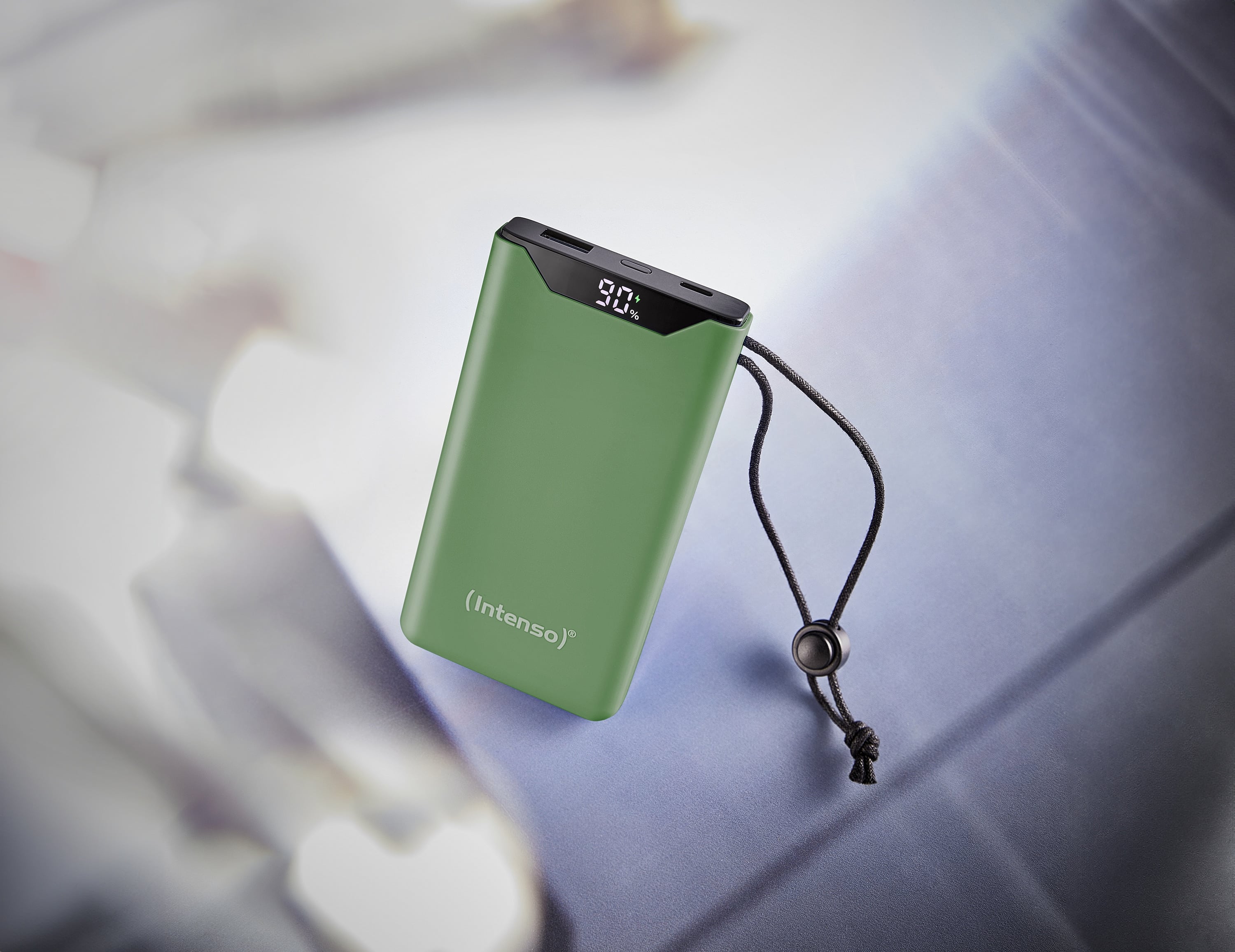 INTENSO USB Powerbank 7332037, F10000, 10.000mAh, 20 W, grün