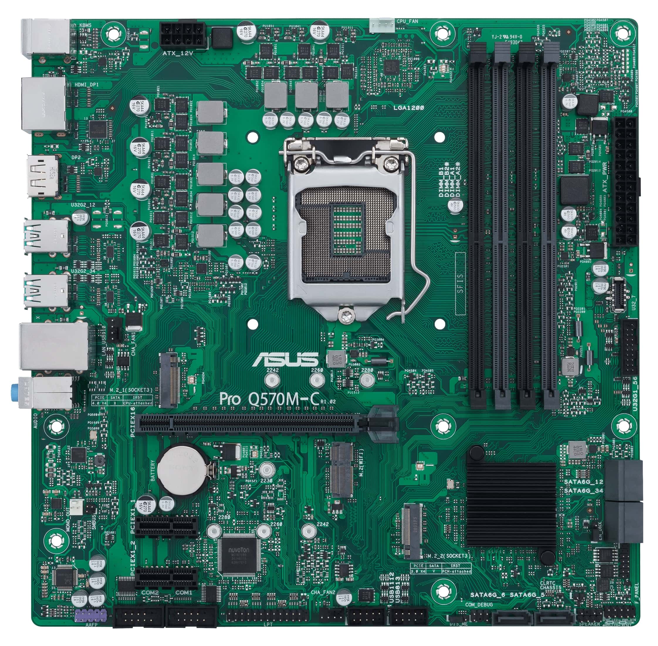 Asus Mainboard Pro Q570M-C/CSM