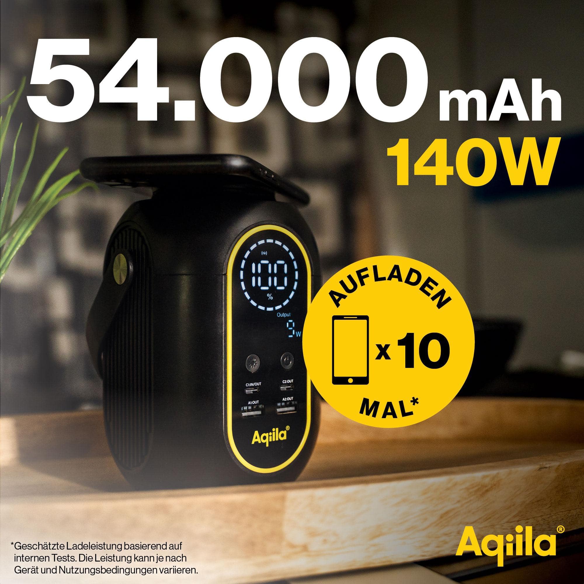 AQIILA Powerstation Powerbird S140, 140 W