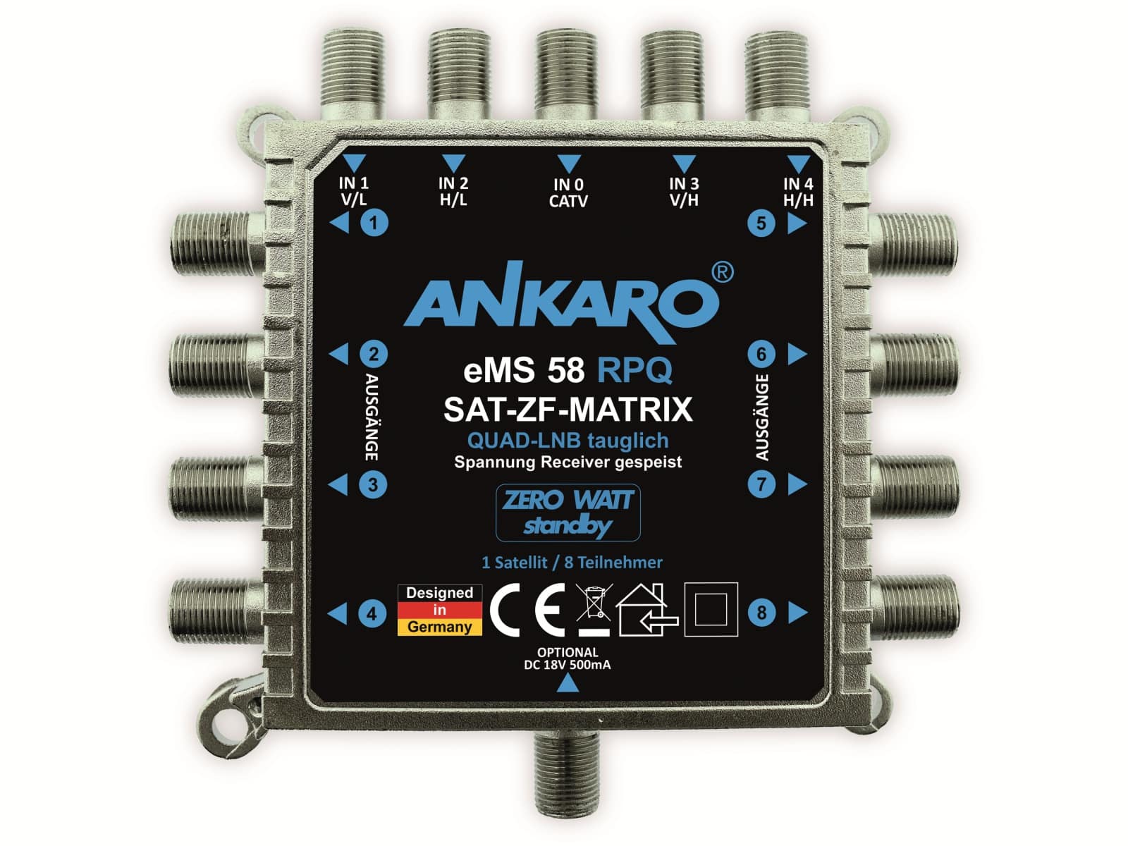 ANKARO SAT-Multischalter eMS 58 RPQ