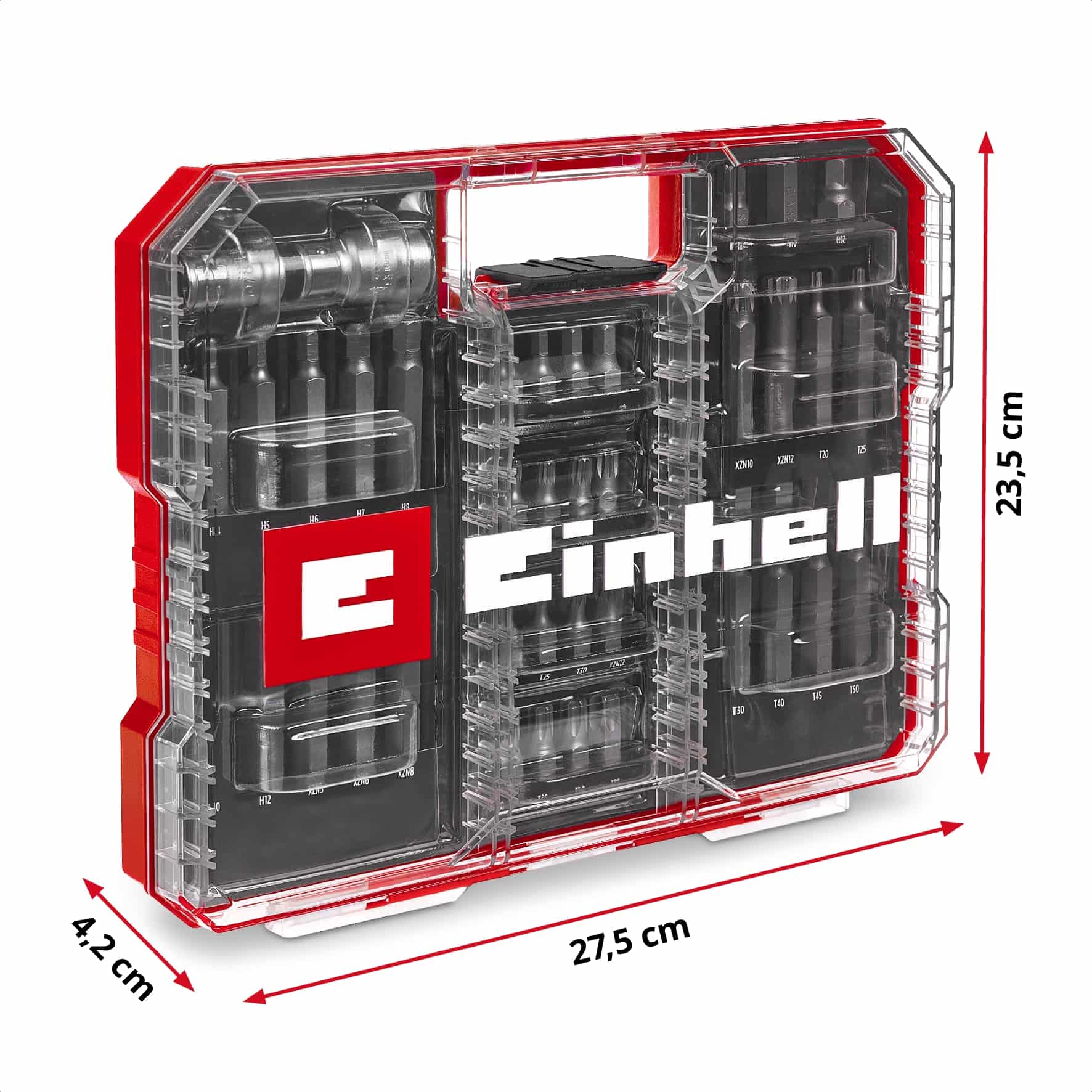 EINHELL Kraftbit-Set, 109032, XL-Case, 40-teilig