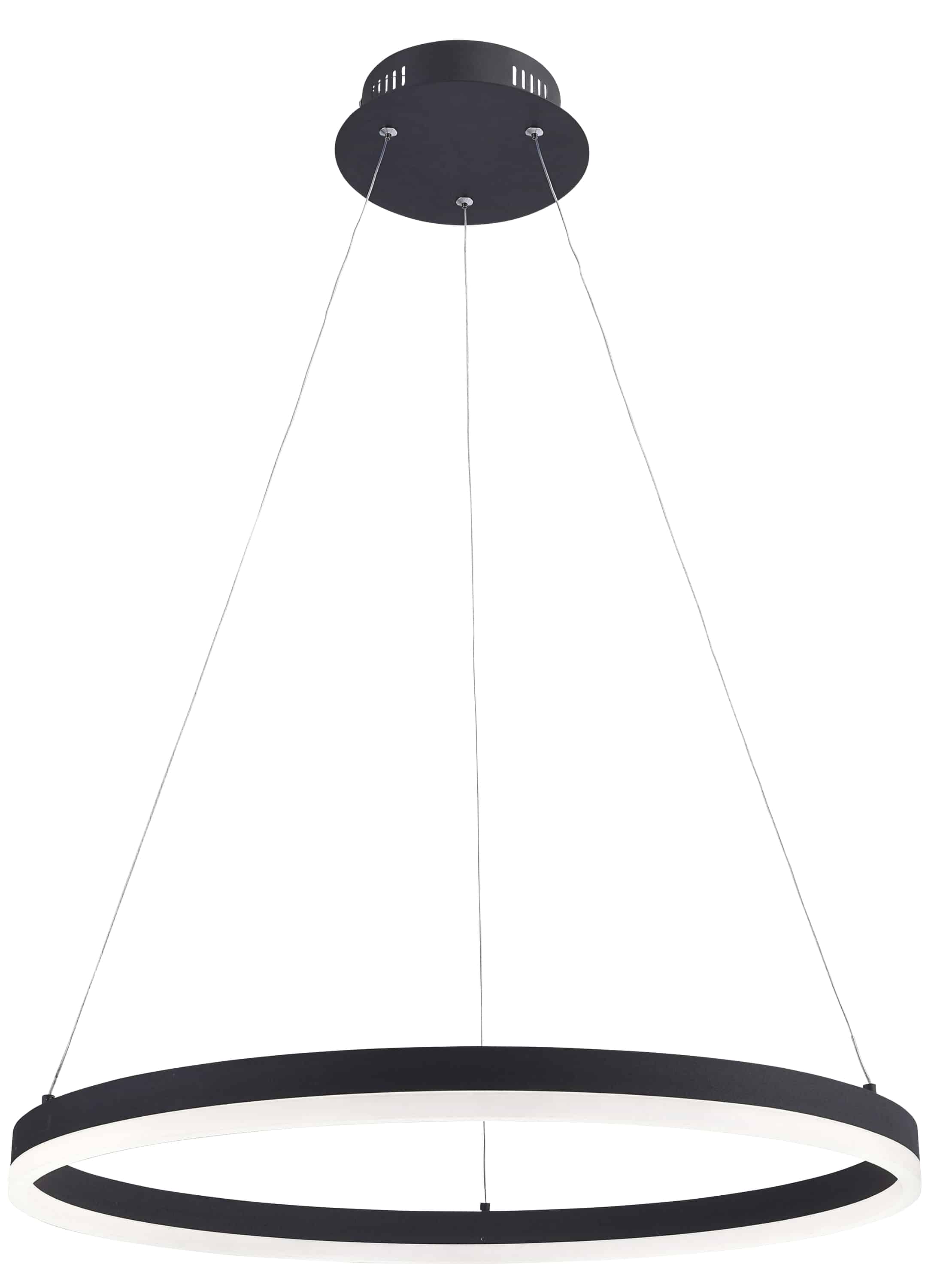 PAUL NEUHAUS LED-Pendelleuchte 2382-13 anthrazit, 38,5 W, 5250 lm, 3000 K