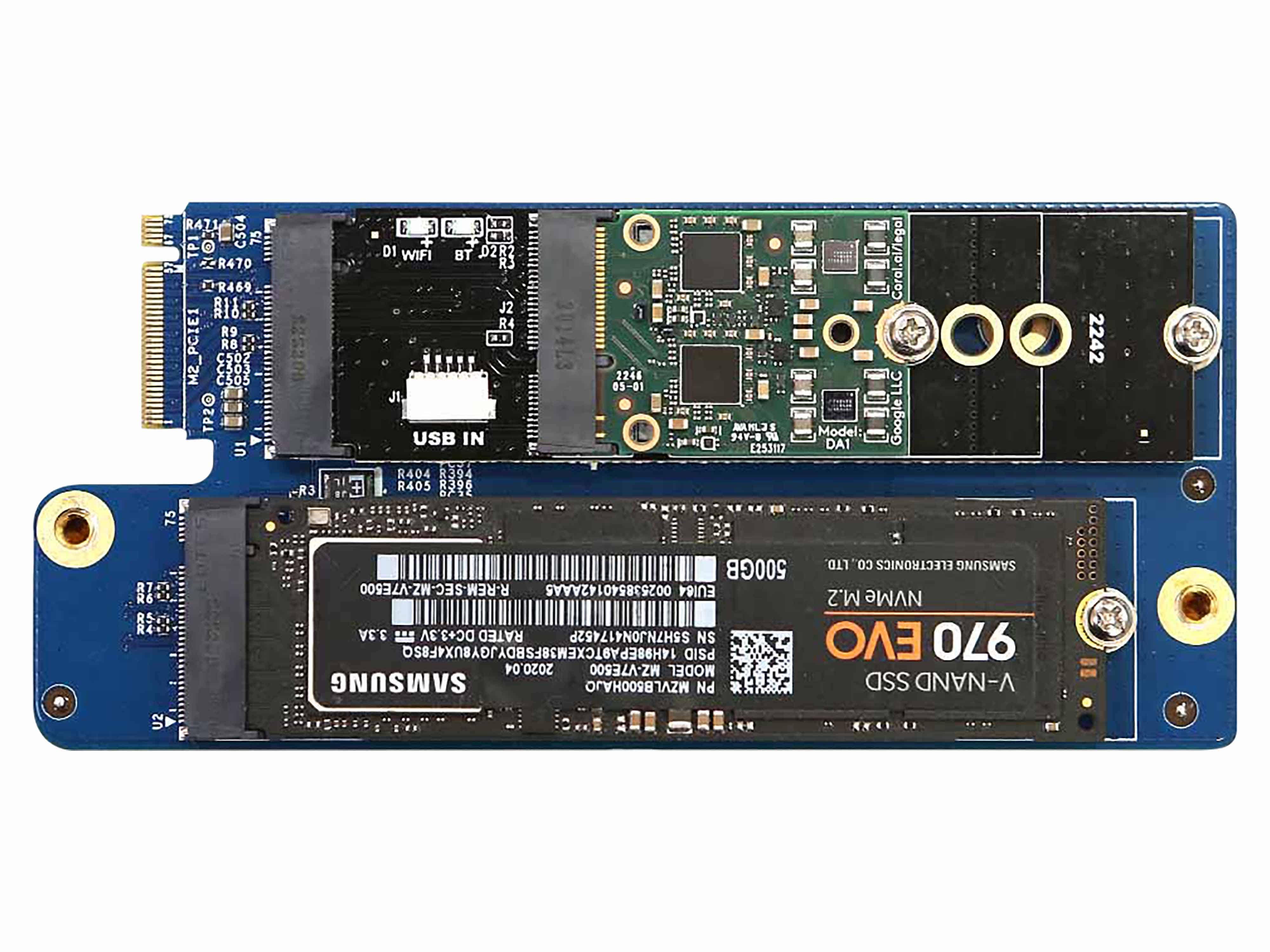 ODROID M.2 2×2-Karte für ODROID-H3/H4-Serie 