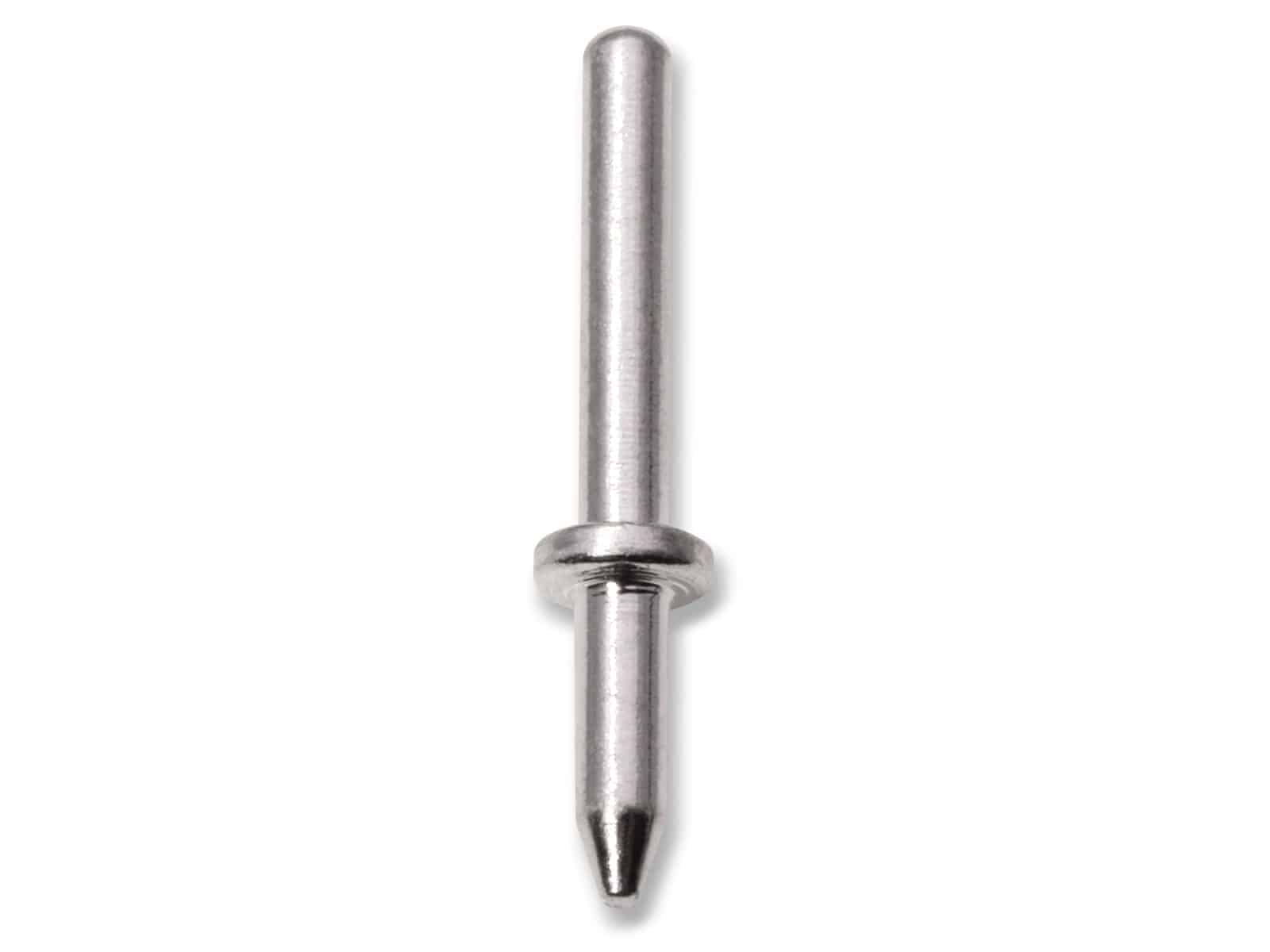 Lötstift rund 1x10 mm, 100 Stk.