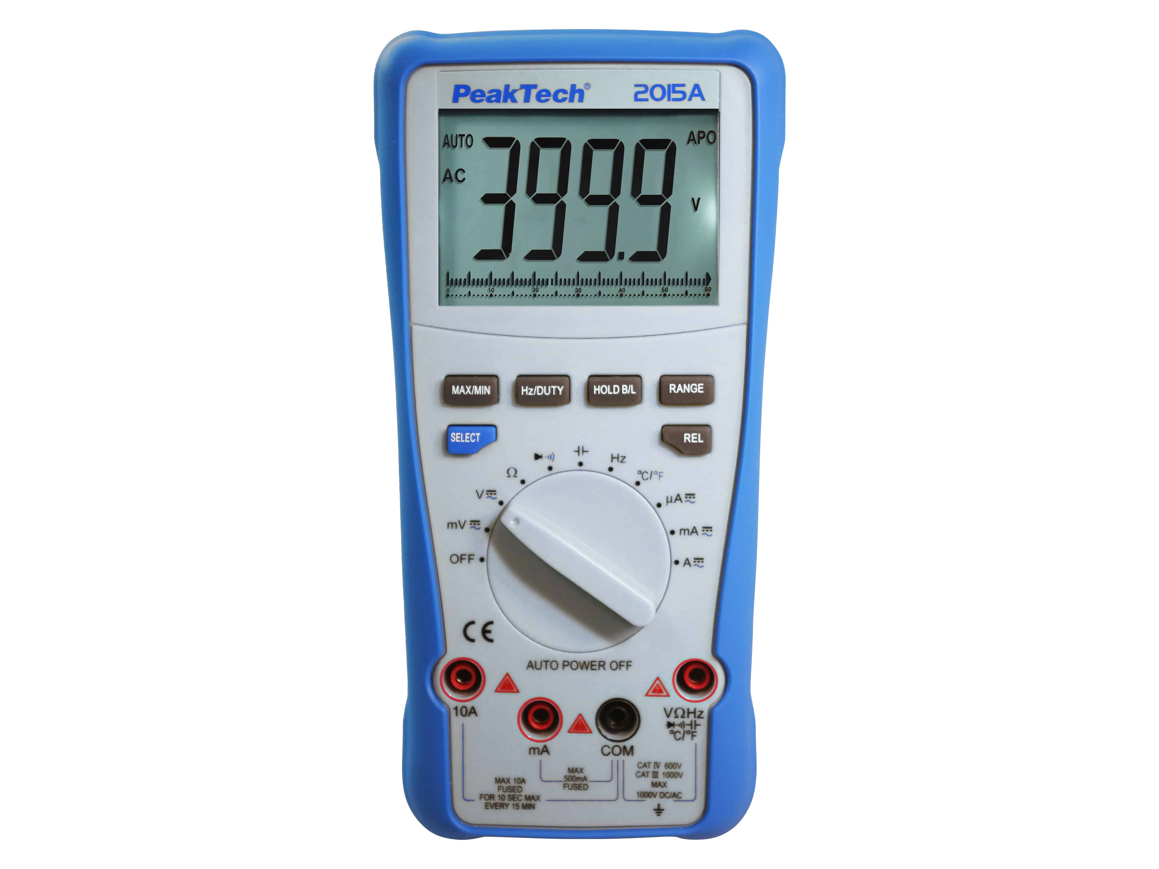 PEAKTECH Multimeter, P 2015 A, True RMS