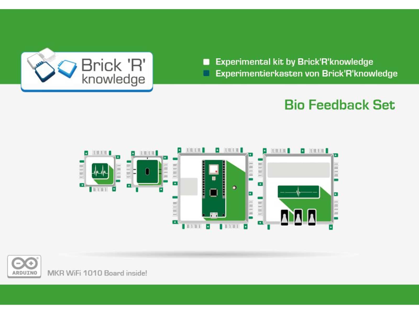 BRICK'R'KNOWLEDGE Lernpaket, Bio Feedback Set (International)