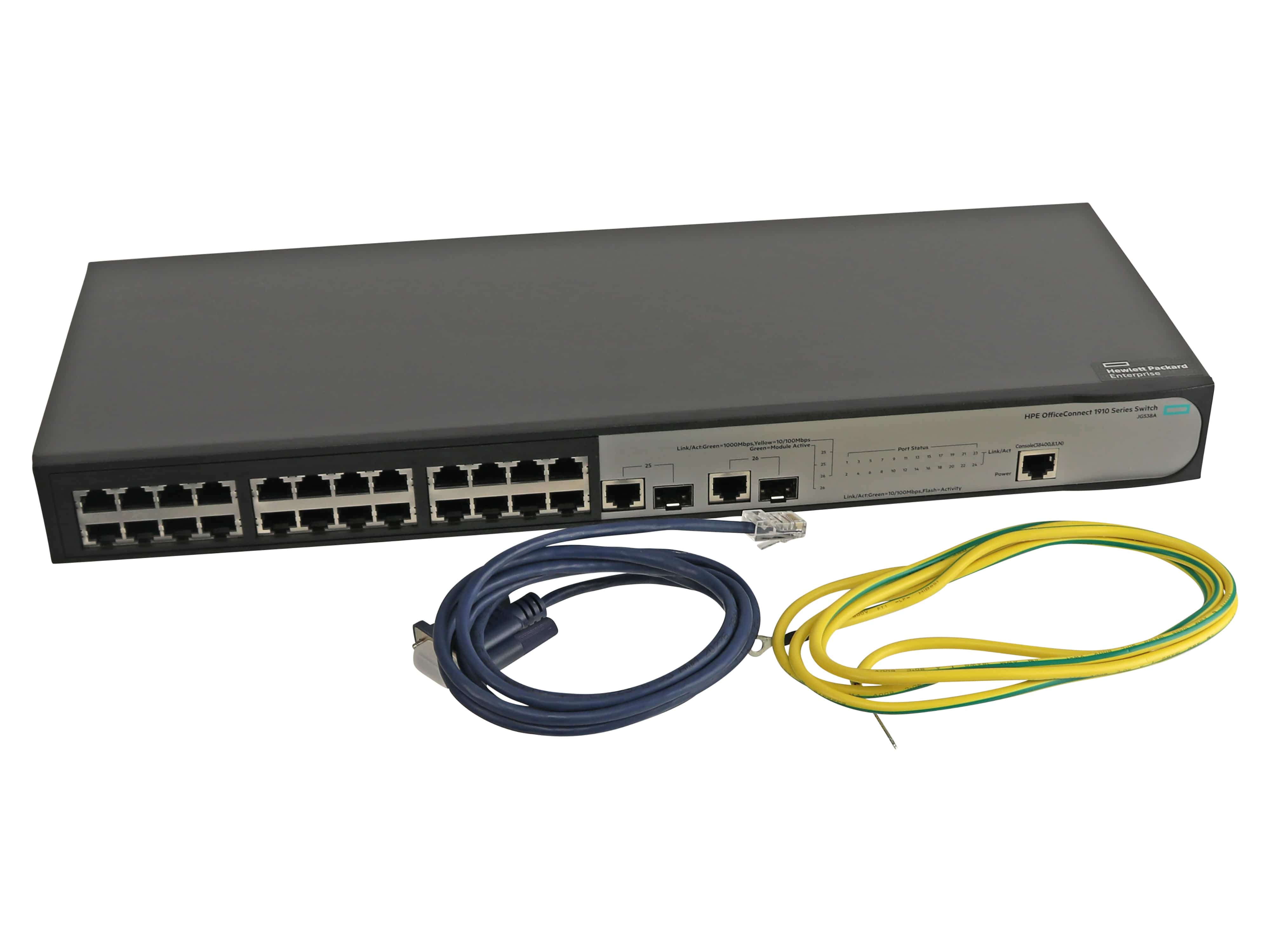 HP Hewlett Packard Enterprise OfficeConnect 1910 24 Managed L3 Fast Ethernet (10/100) 1U Grau