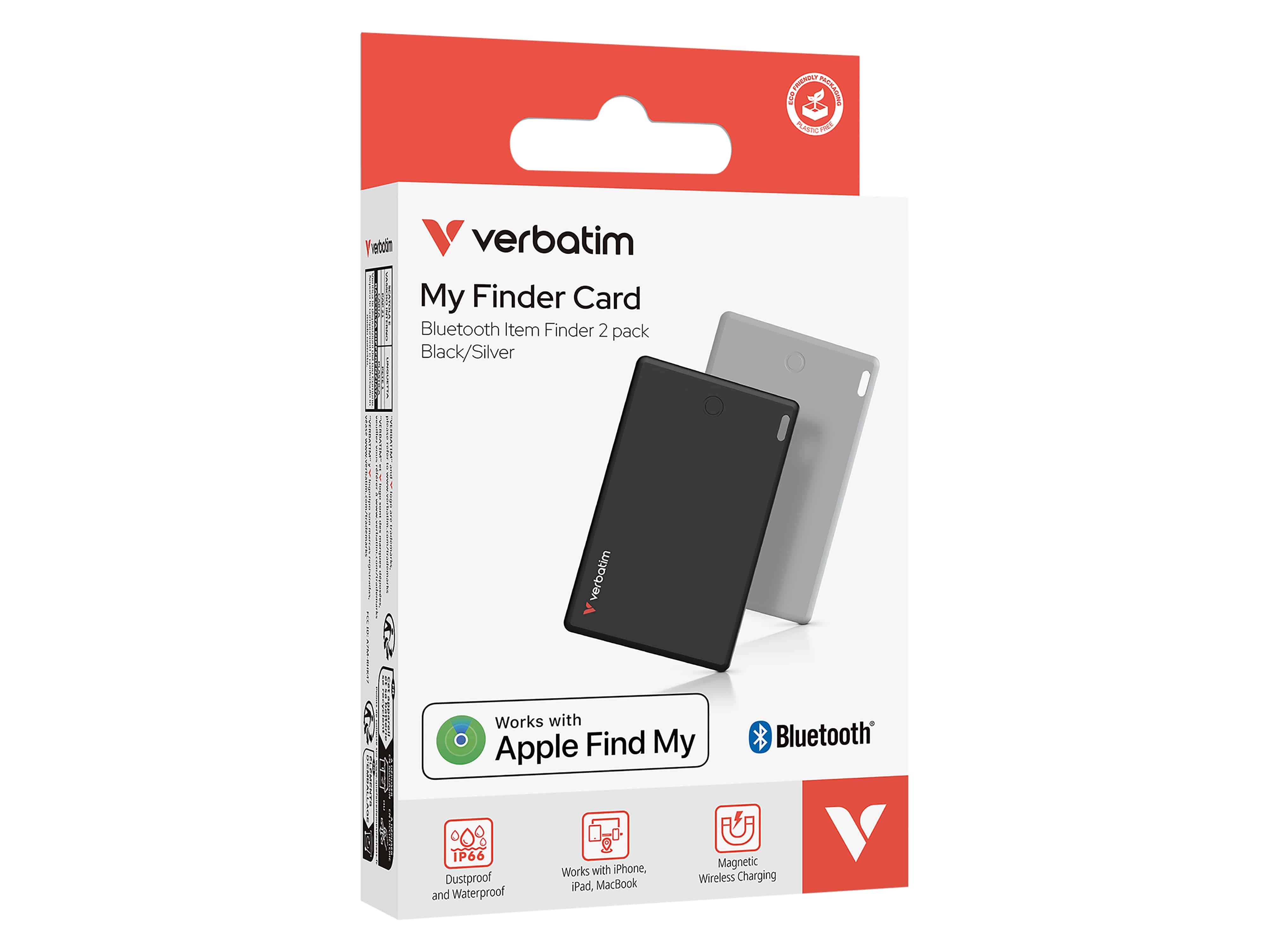 VERBATIM Bluetooth-Tracker MyFinder Card 2er Pack