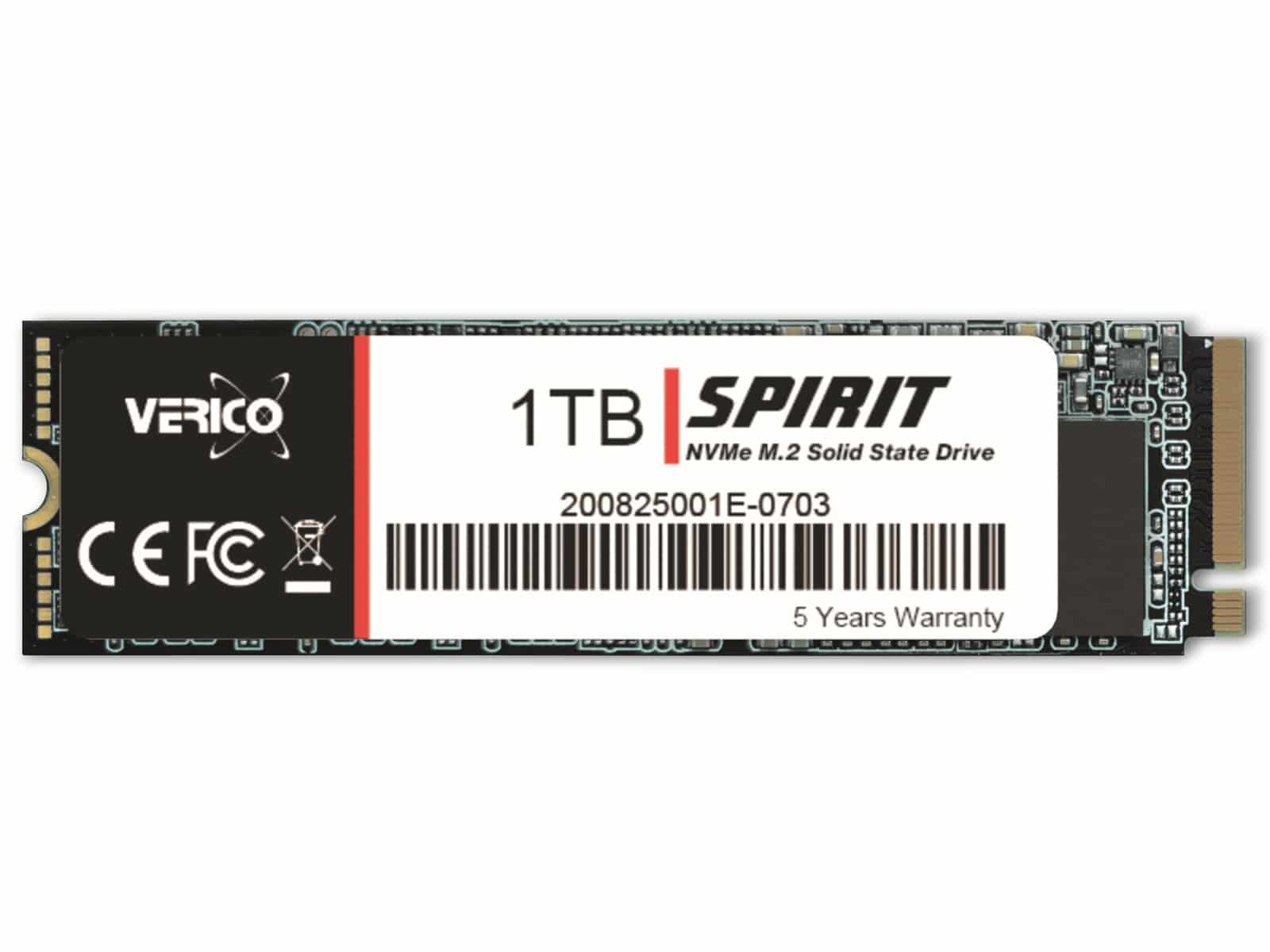 VERICO M.2 SSD Spirit, NVMe, PCIe, 1 TB